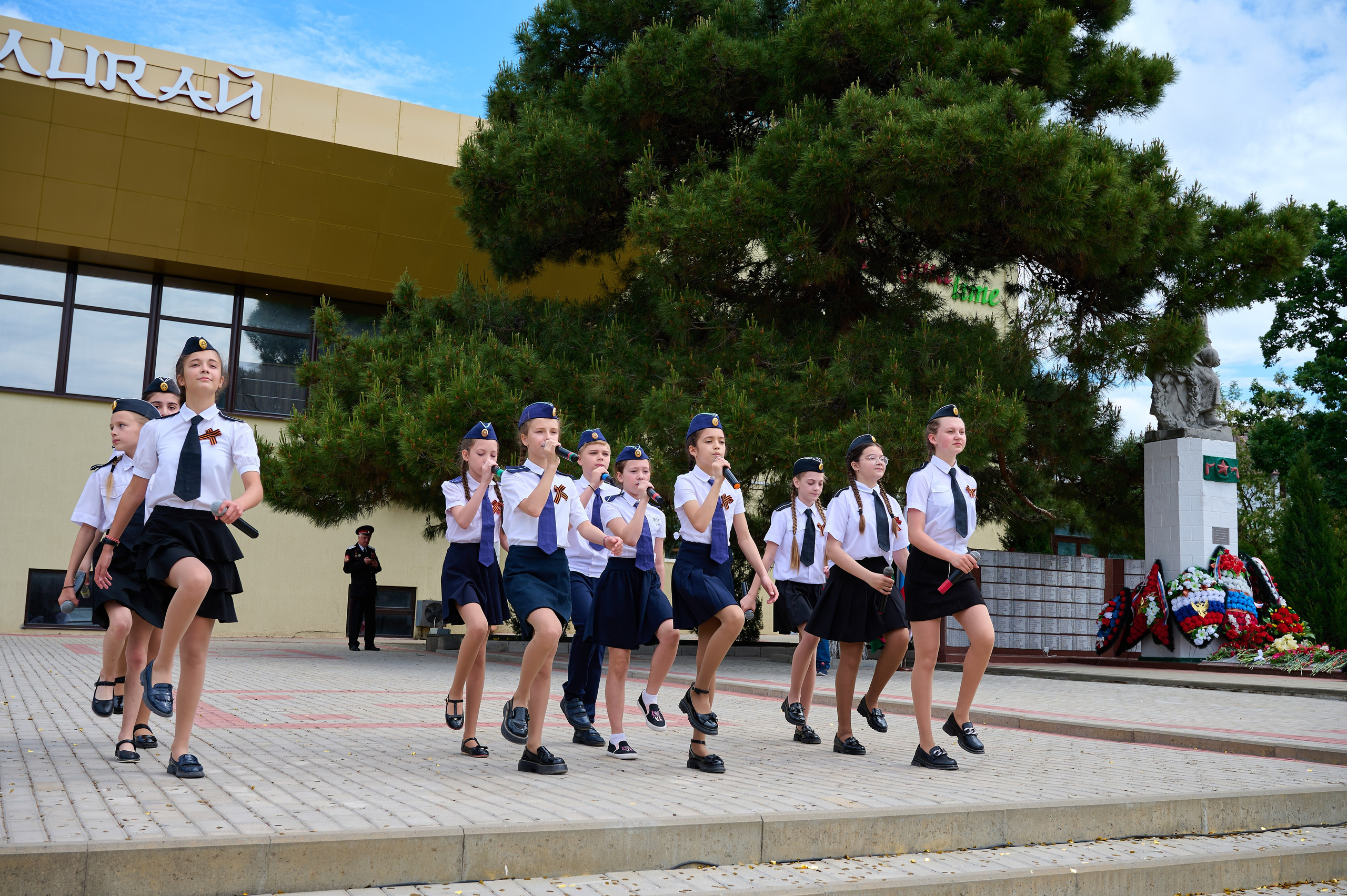 Митинг 9 мая. Жизнь курорта Кабардинка в фотографиях