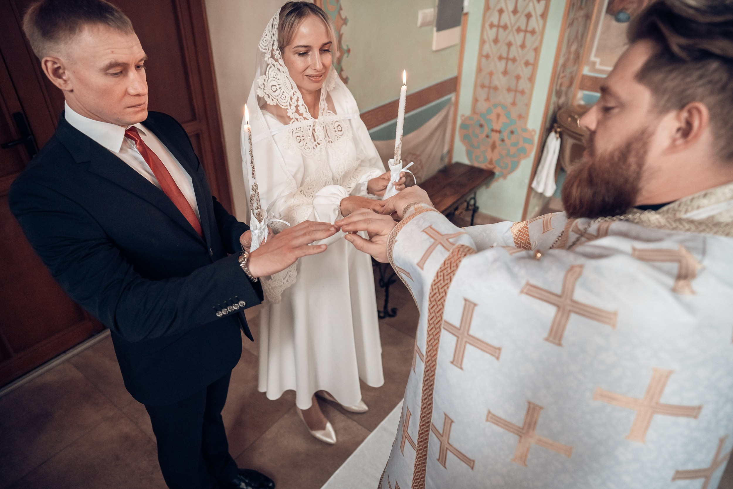 Венчание в храме ап.Андрея Первозванного Севастополь. Церковный фотограф Севастополь