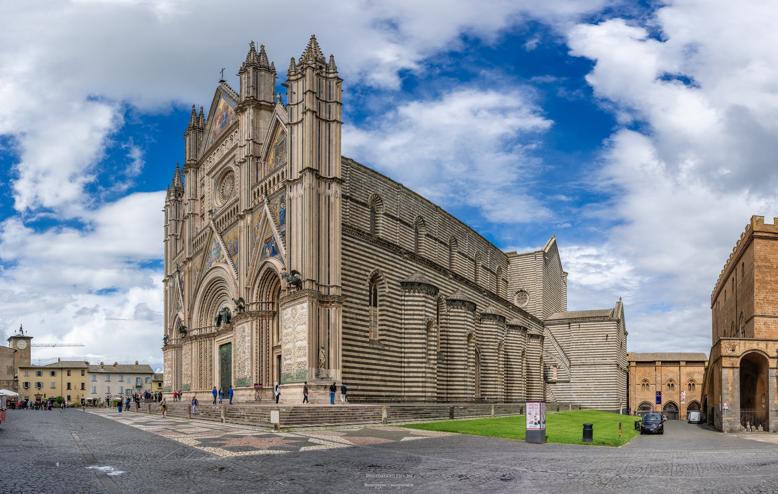 Орвието — итальянский городок. Авторские стильные фотокартины