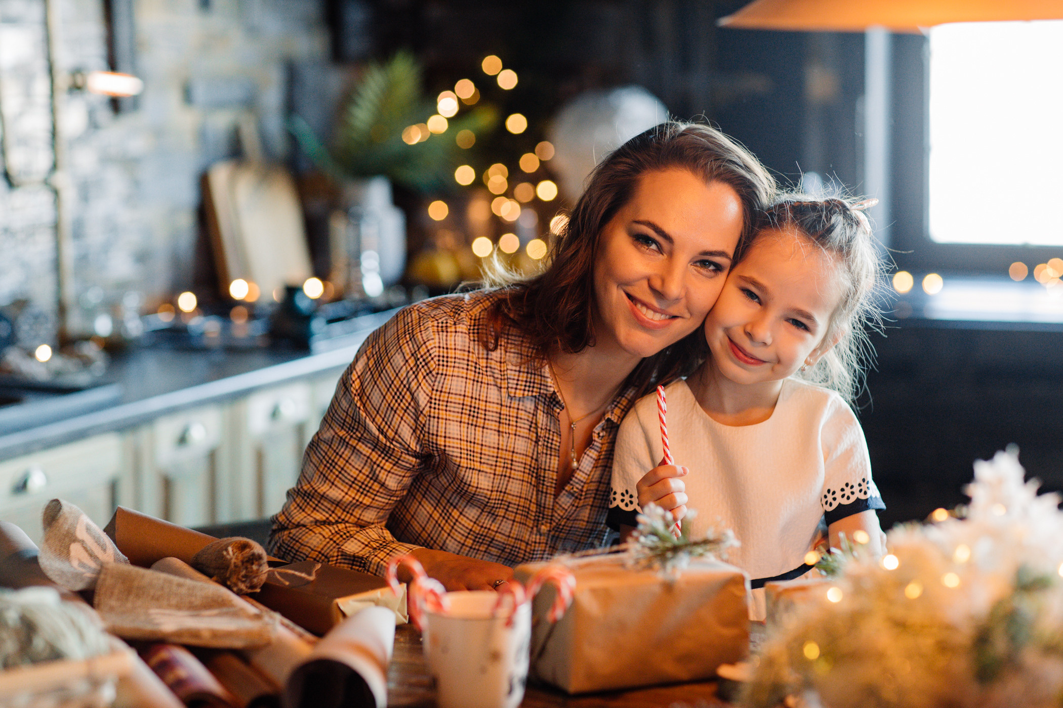 Аня, Элиф и Камелия. Новогодняя фотосессия