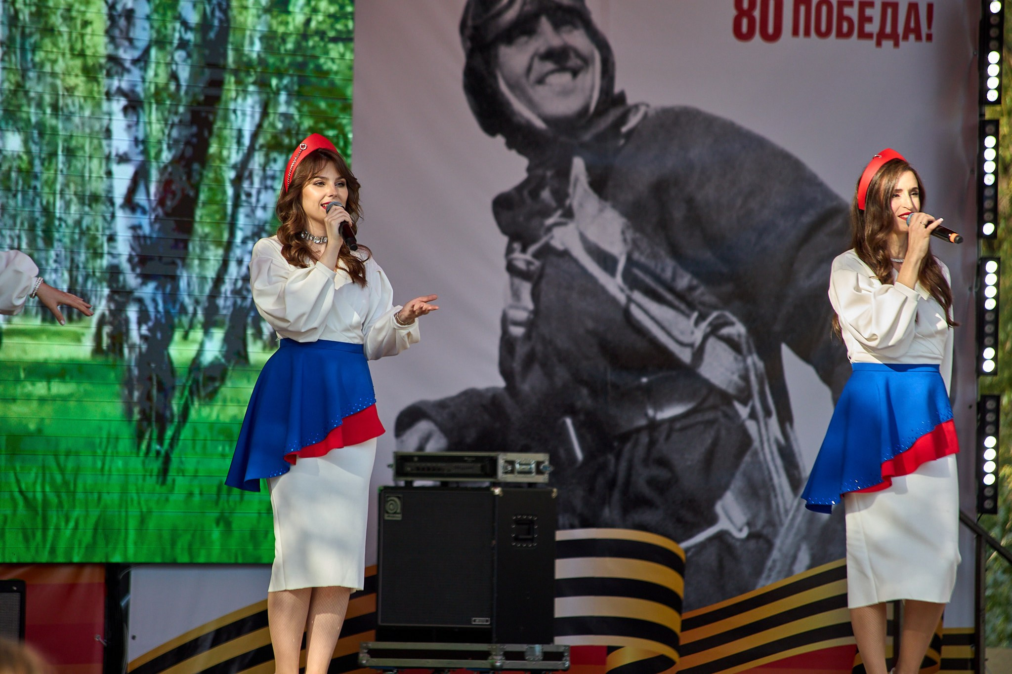 Парк Победы 9 мая 2025 года. Фотограф Омск | Александр Вандеров