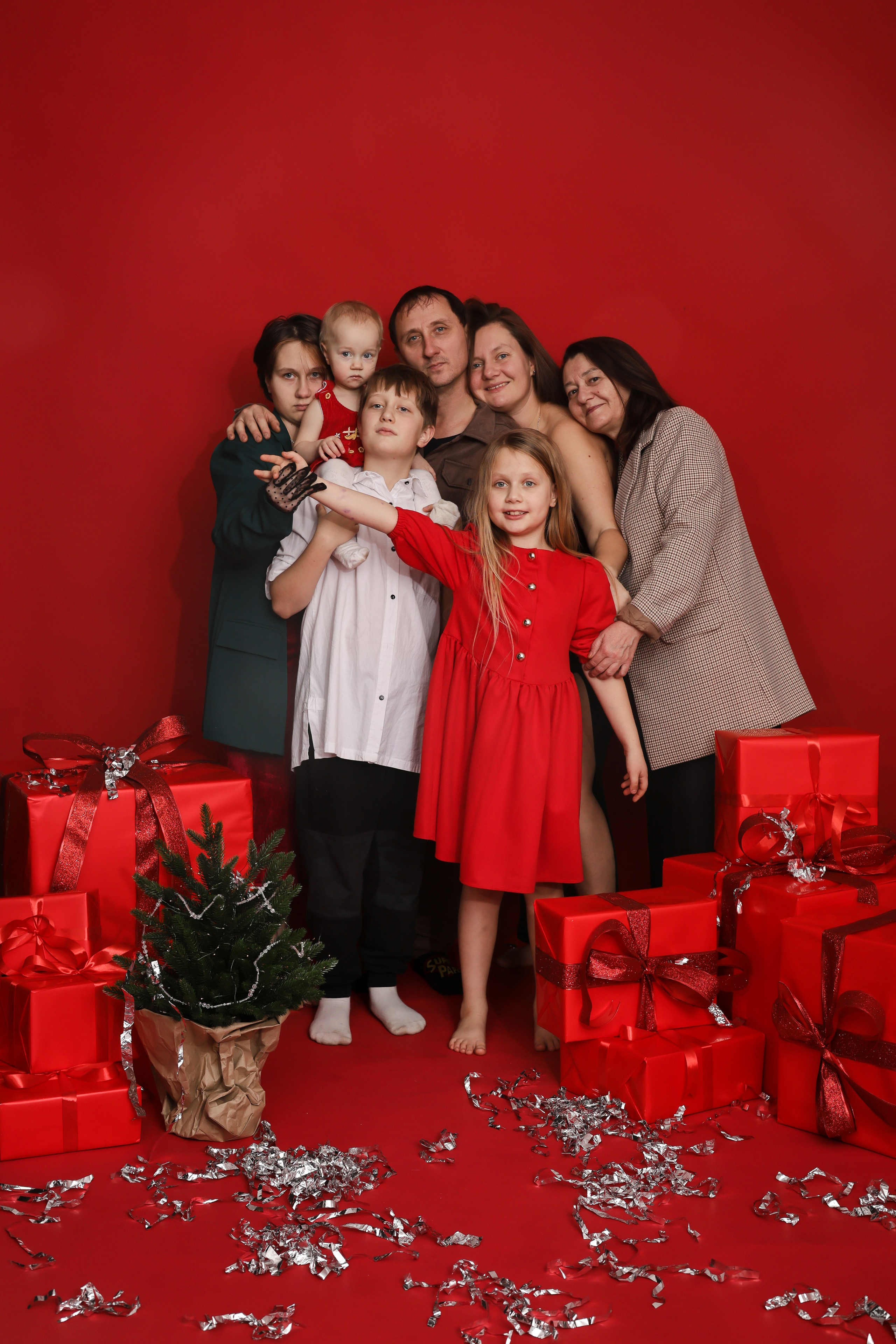 семейная фотосессия без фотографа с пультом в Тольятти тлт