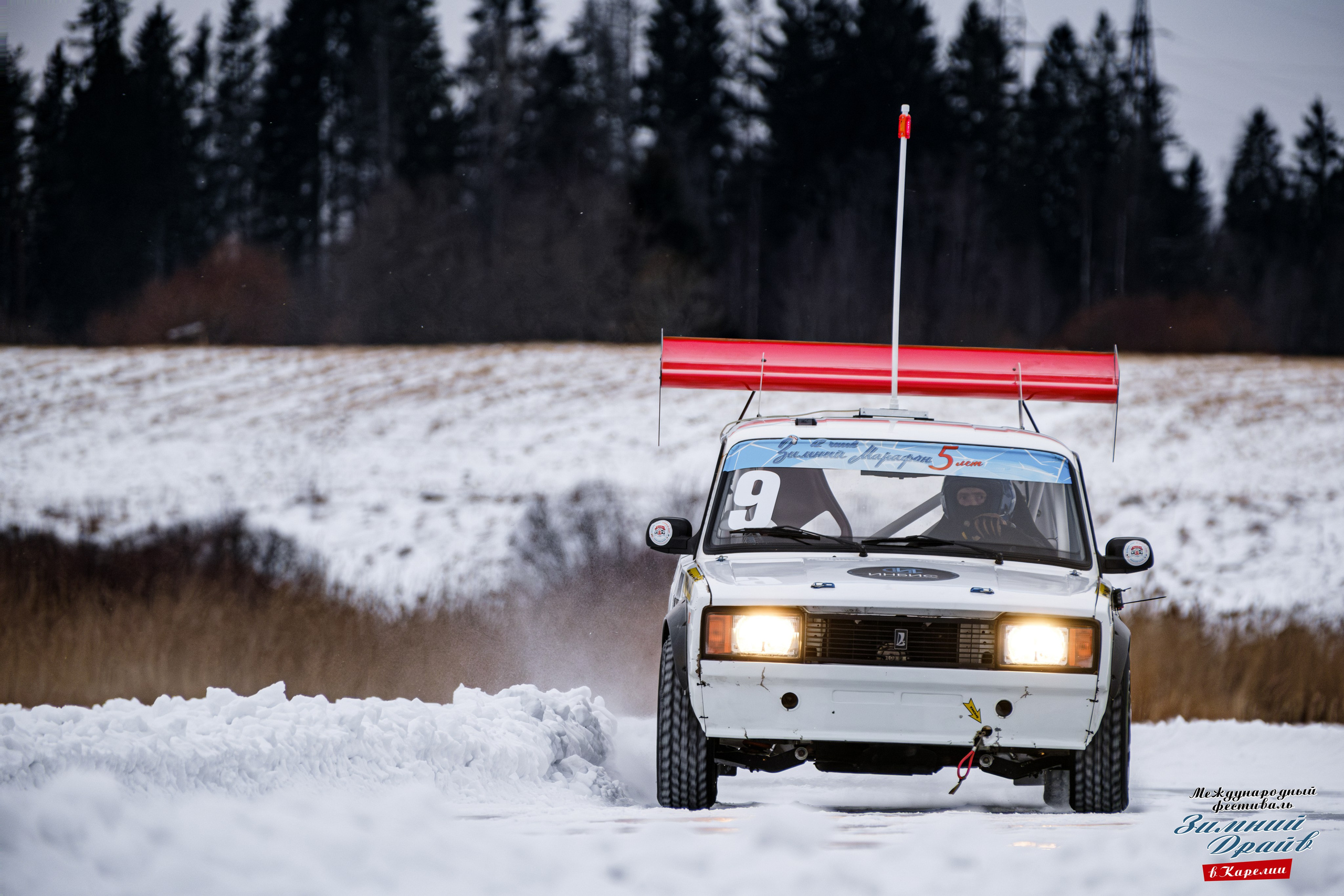 «Зимний Драйв в Карелии» Авто Марафон-гигант «25 часов на льду» Илона Накутис, Николай Грязин, джимхана, фотограф Антон Медведев, icoguar, Сортавала, Карелия