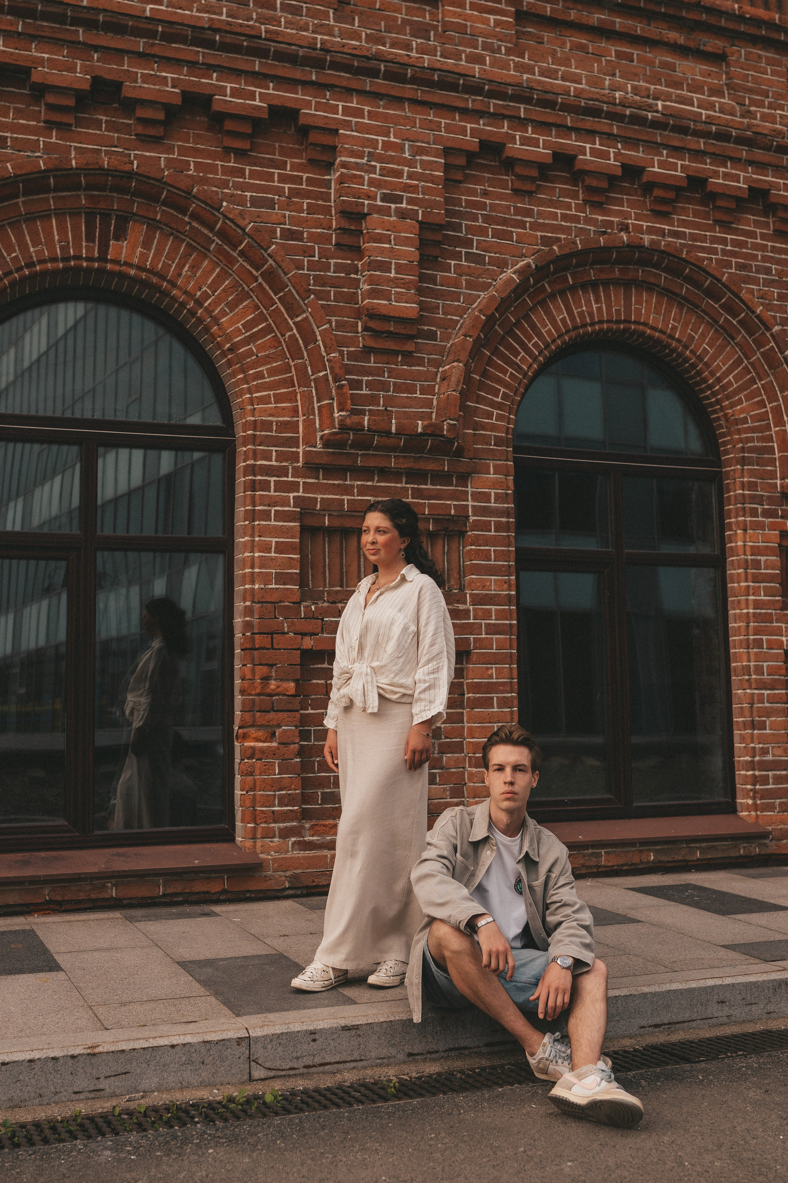 Взрослые брат и сестра, съемка во Владивостоке. Портретный и семейный фотограф во Владивостоке Светлана Мухильченко