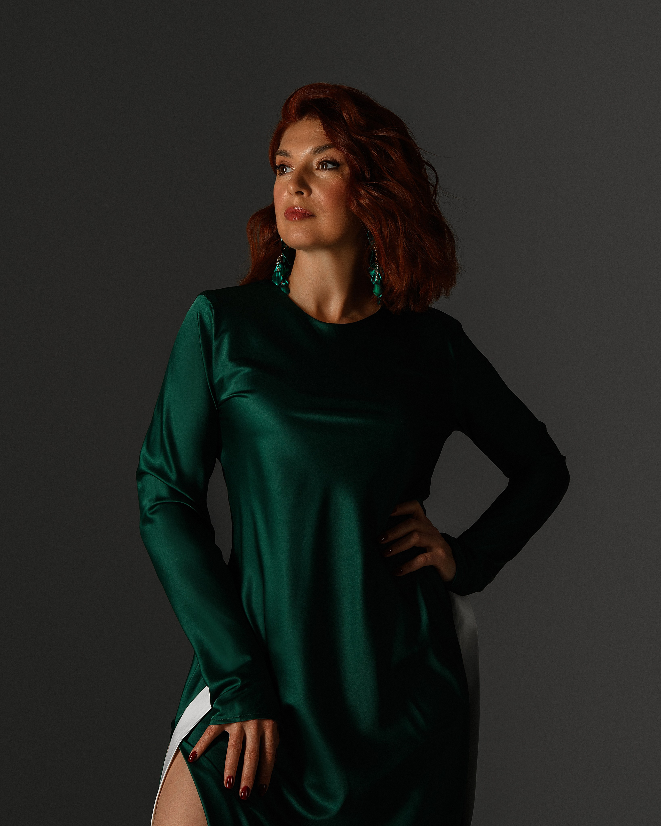 Фотосессия Виктории на циклораме. Женский фотограф в Москве Богдашкина Динара