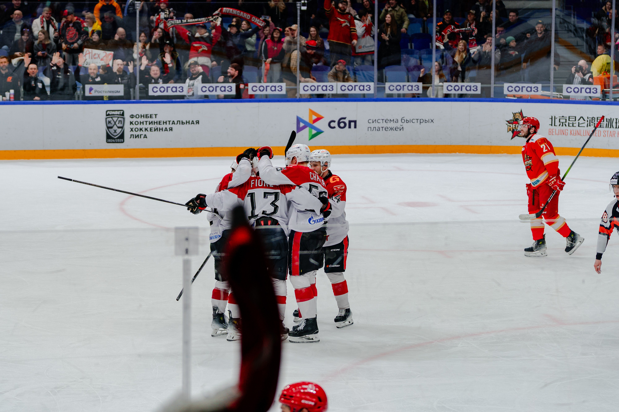 КХЛ КУНЬЛУНЬ РС — АВАНГАРД 22 МАРТА 2025. Репортажный фотограф в Москве Измалков Артем