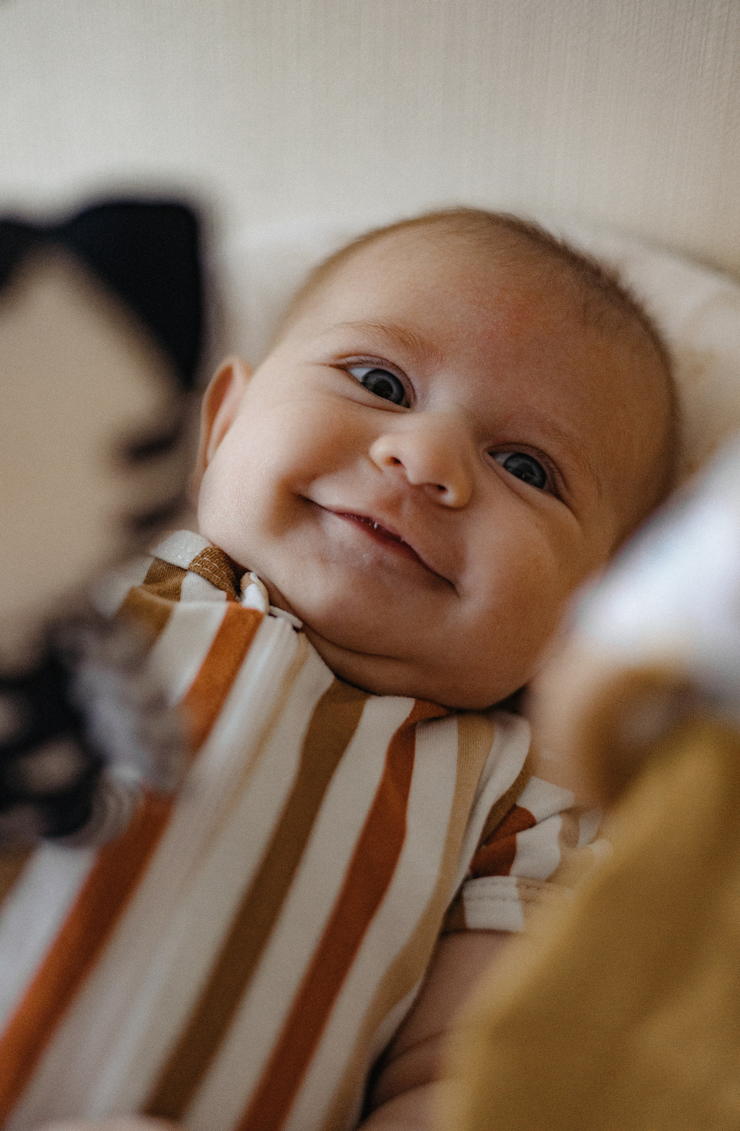 Домашняя семейная фотосессия с малышом. Портретный и семейный фотограф в Москве Мария Рослякова
