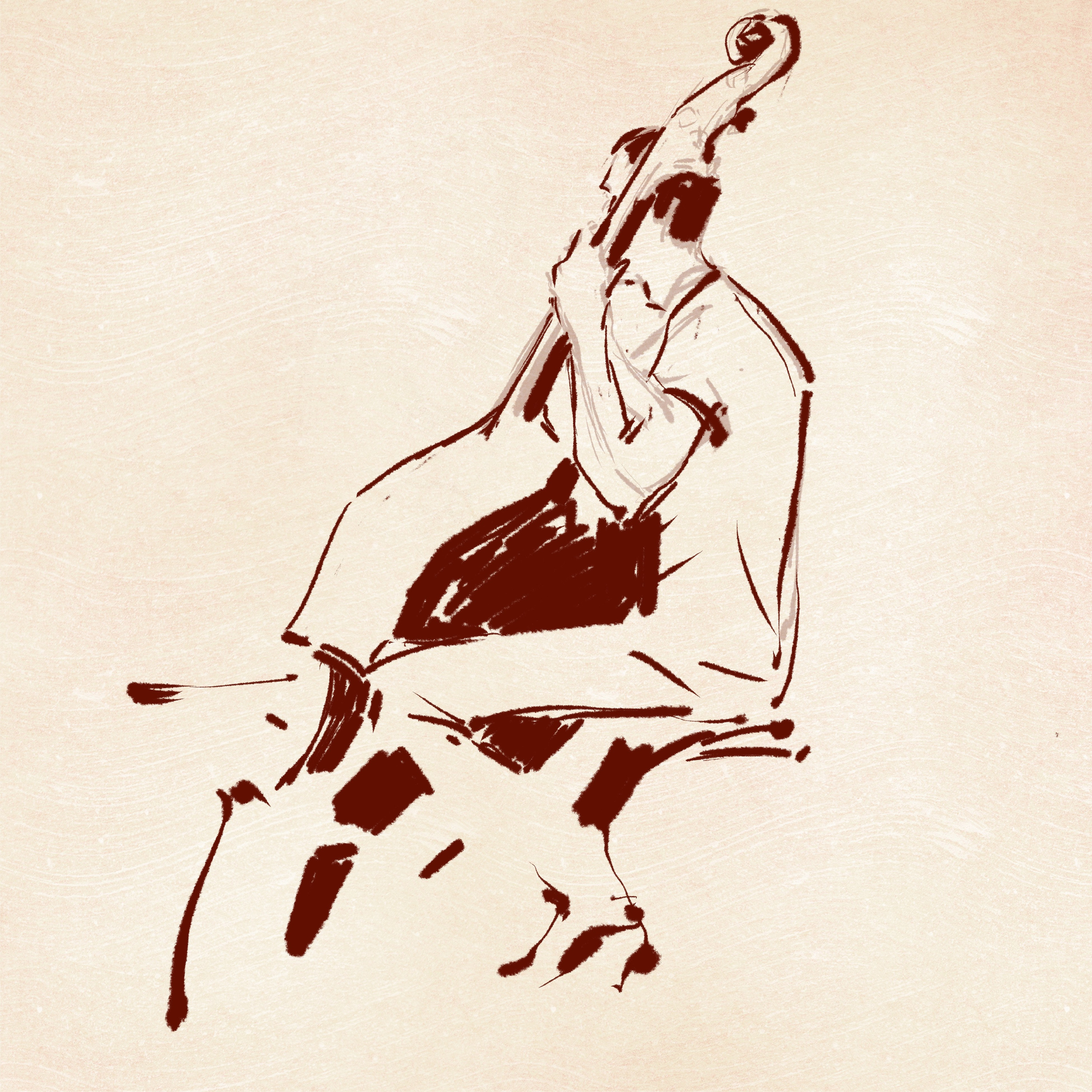 ОКОЛО МУЗЫКИ. Artist Anna Khopta. Oil and Acrylic Paintings. Moscow