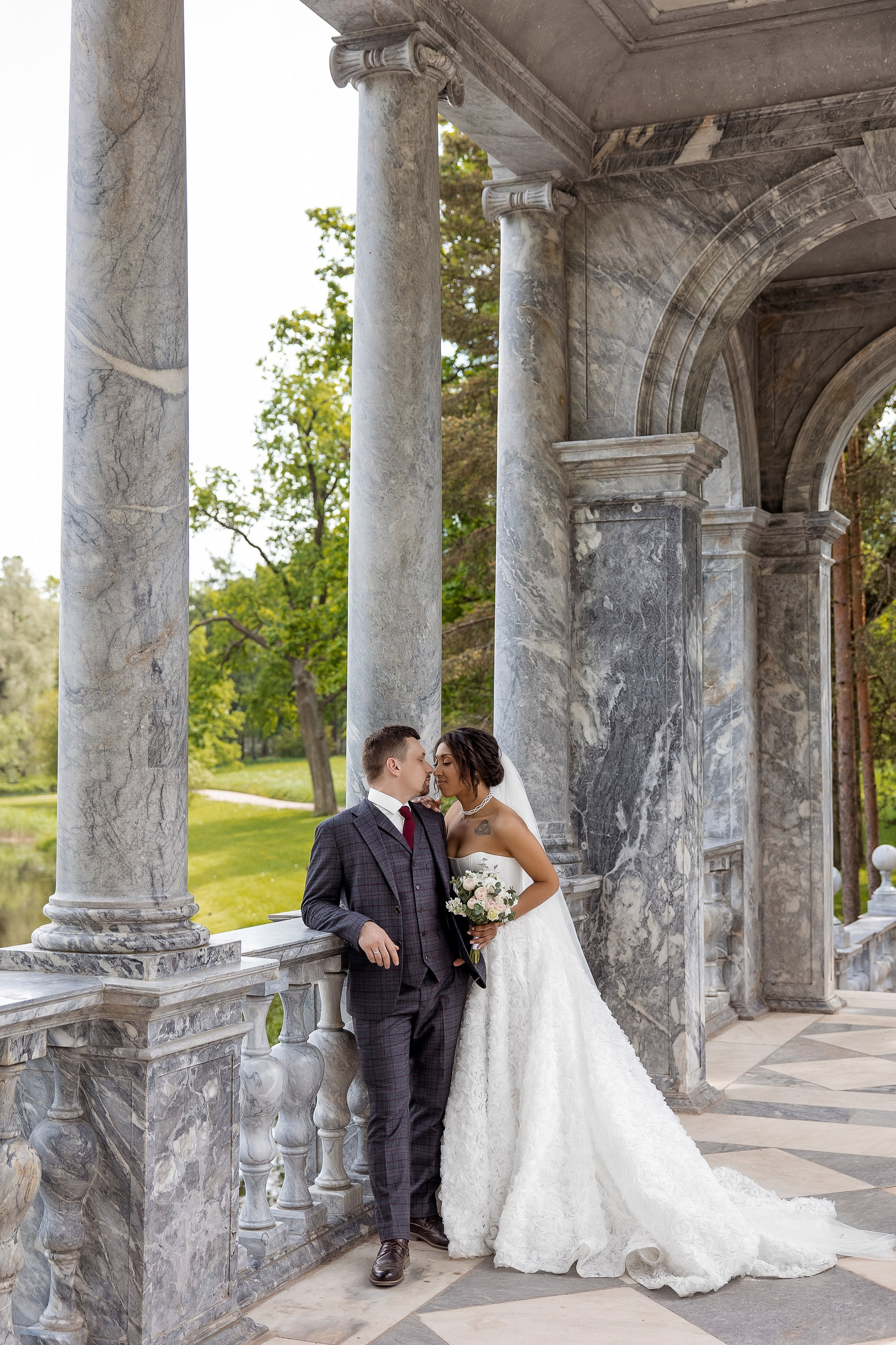 Свадебная фотосессия в Пушкине. Свадебный и семейный фотограф Алексей Аверин