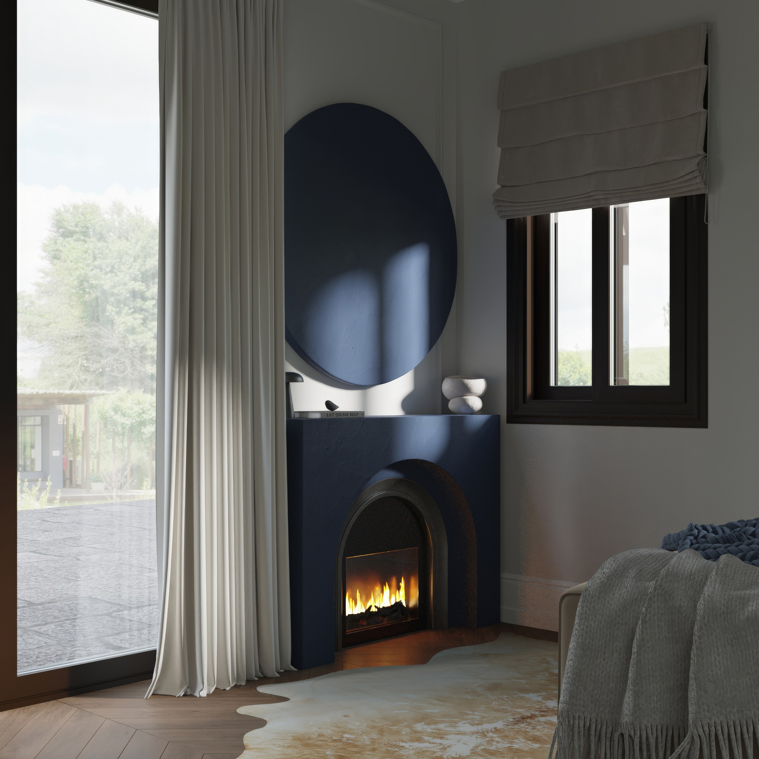 Интерьер кипр, дизайн частного дома, визуализация интерьера, 3D визуализация, уютный интерьер, современная классика, тёплая палитра. 3Д Визуализация Интерьера и Архитектуры