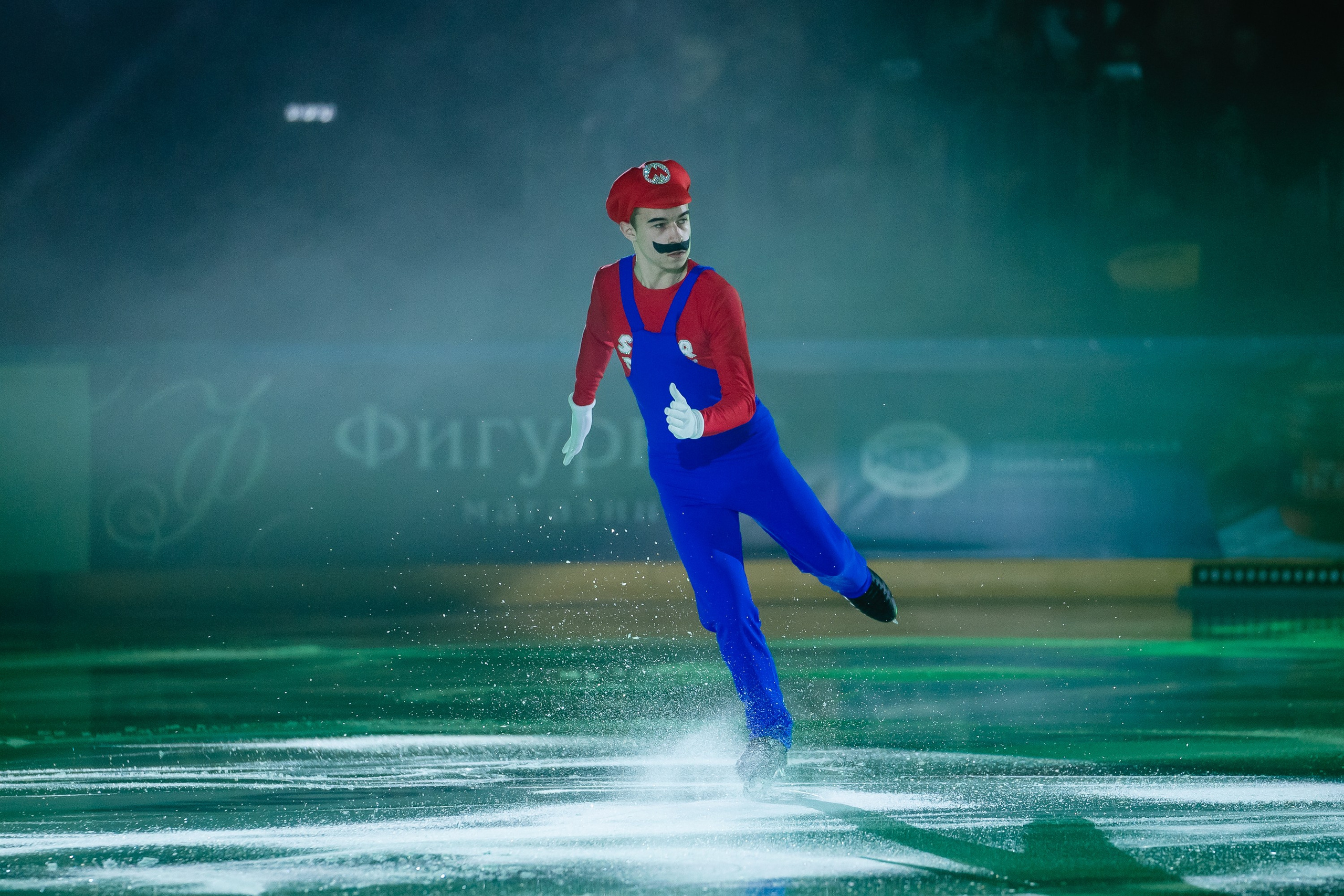 Шоу «Чемпионы на льду» в Новосибирске. Воробьева Ксения — Спортивный и танцевальный фотограф Новосибирск