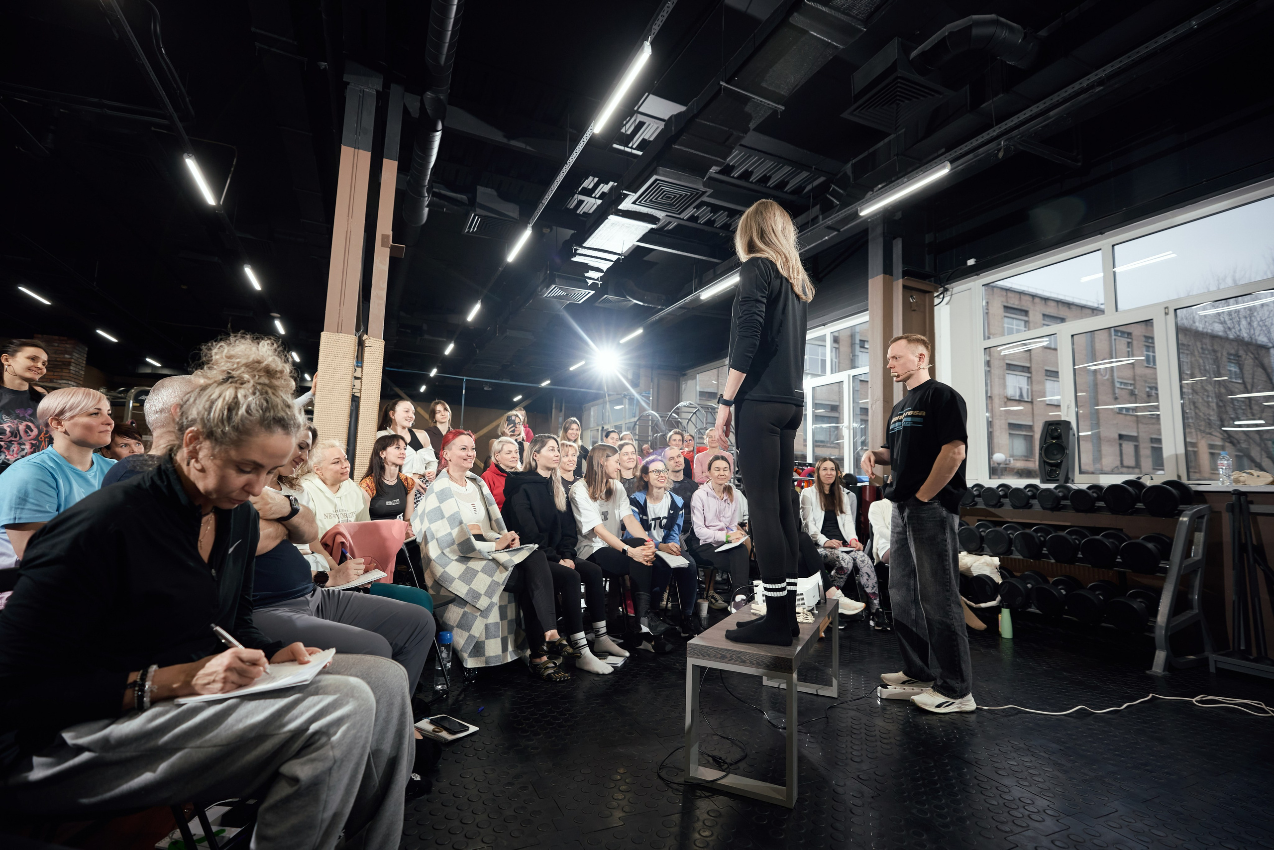 Репортажная фотосъёмка семинара в Анатомии