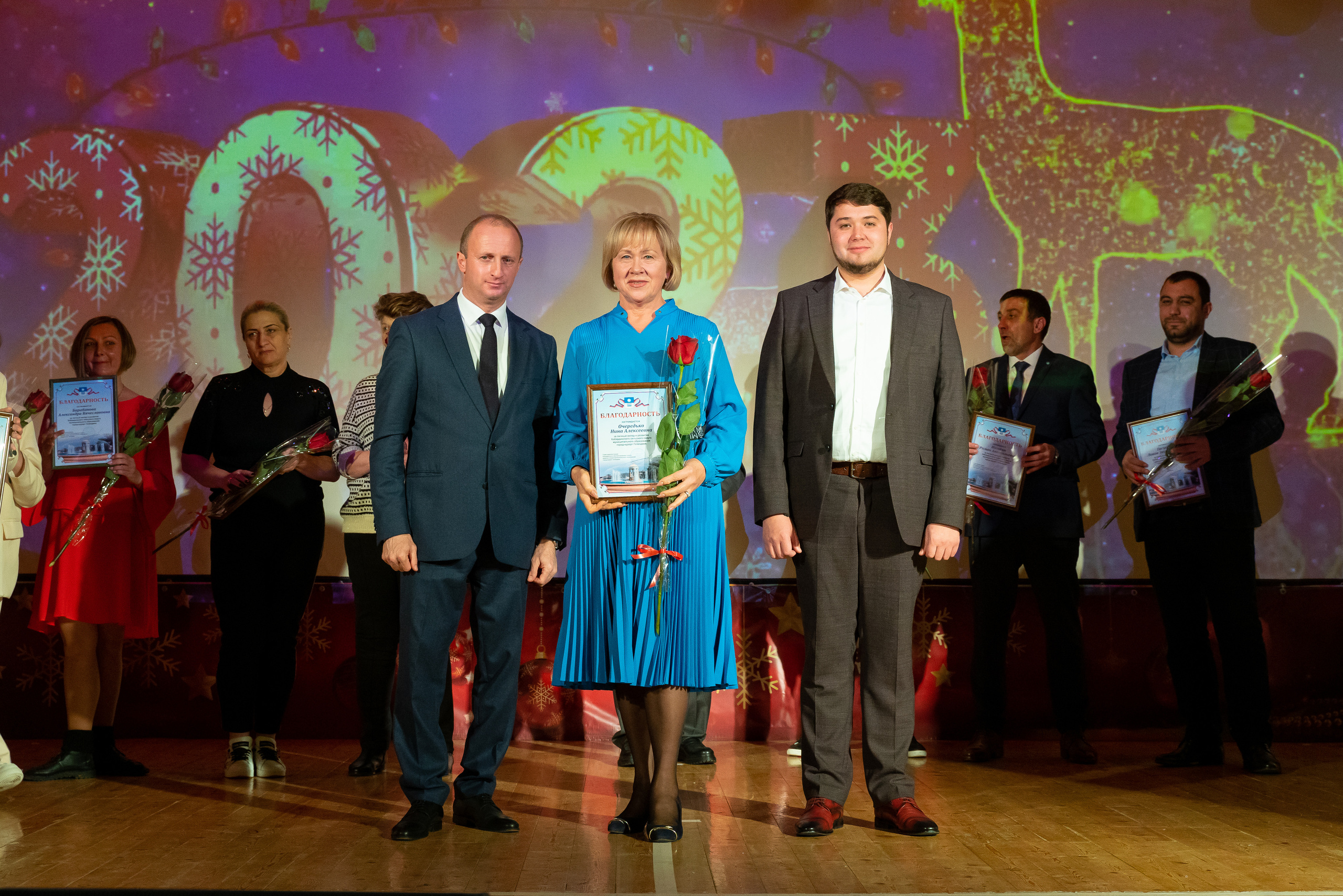 Новогодний концерт ДК Кабардинка. Жизнь курорта Кабардинка в фотографиях