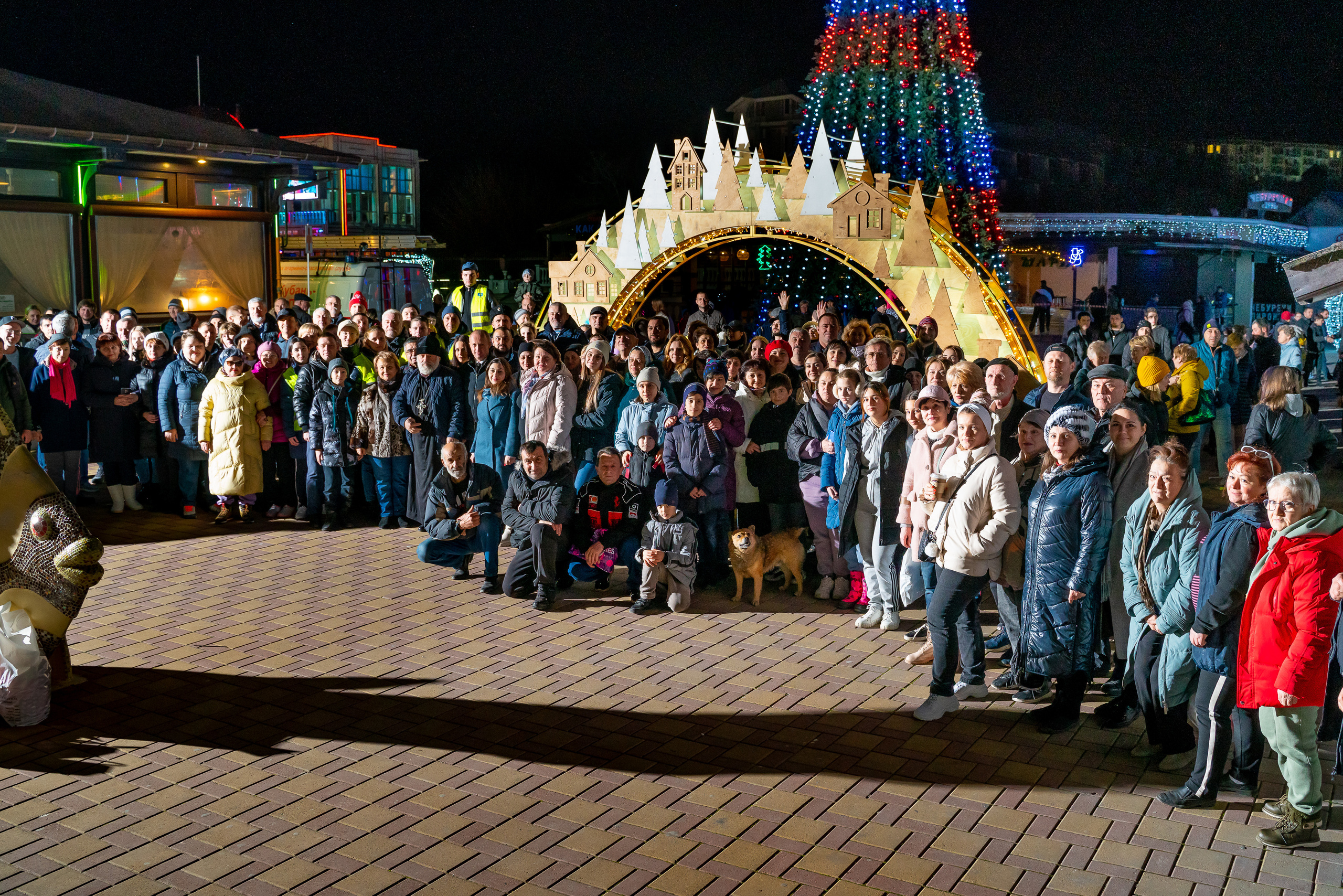 Крещение. Жизнь курорта Кабардинка в фотографиях