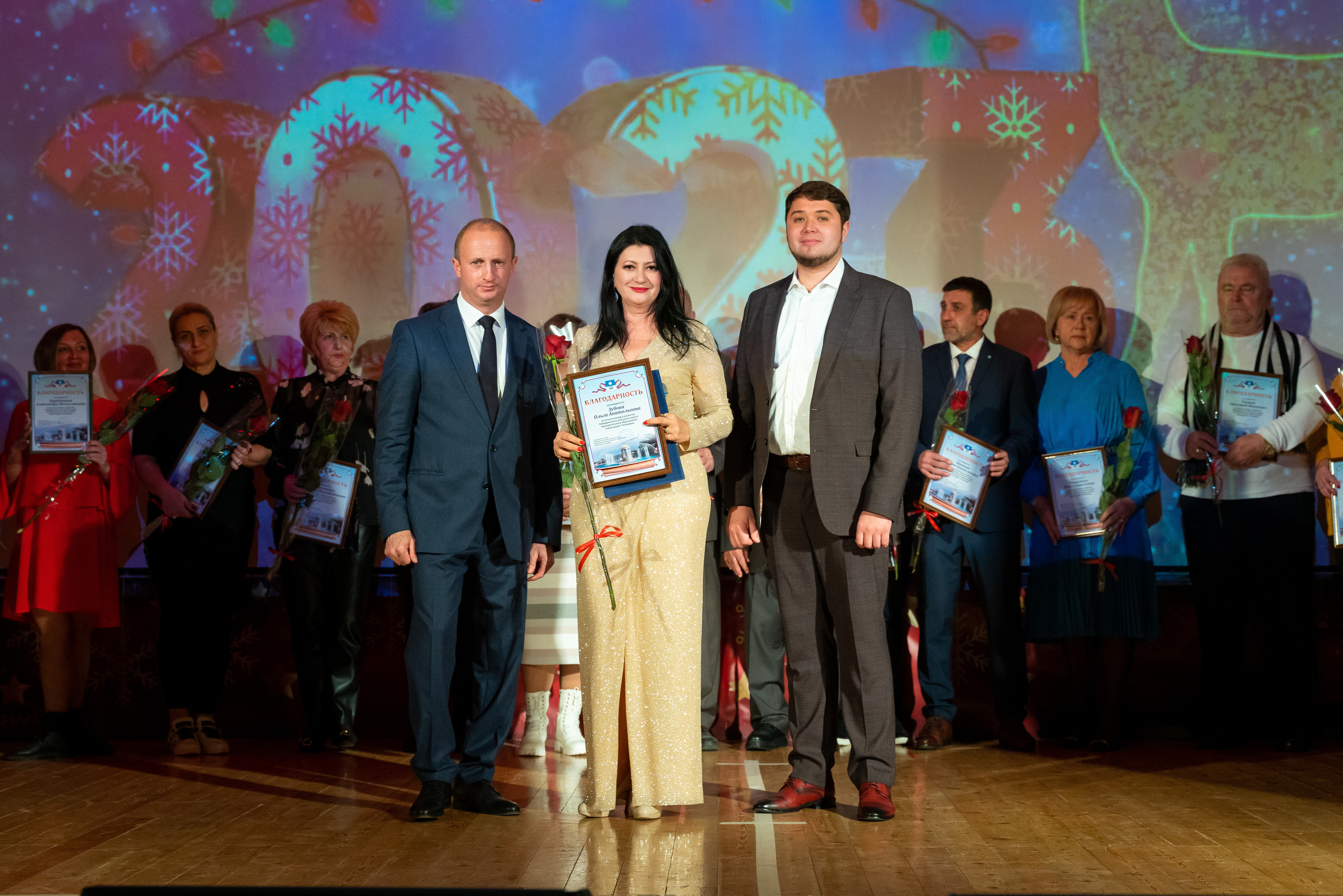 Новогодний концерт ДК Кабардинка. Жизнь курорта Кабардинка в фотографиях