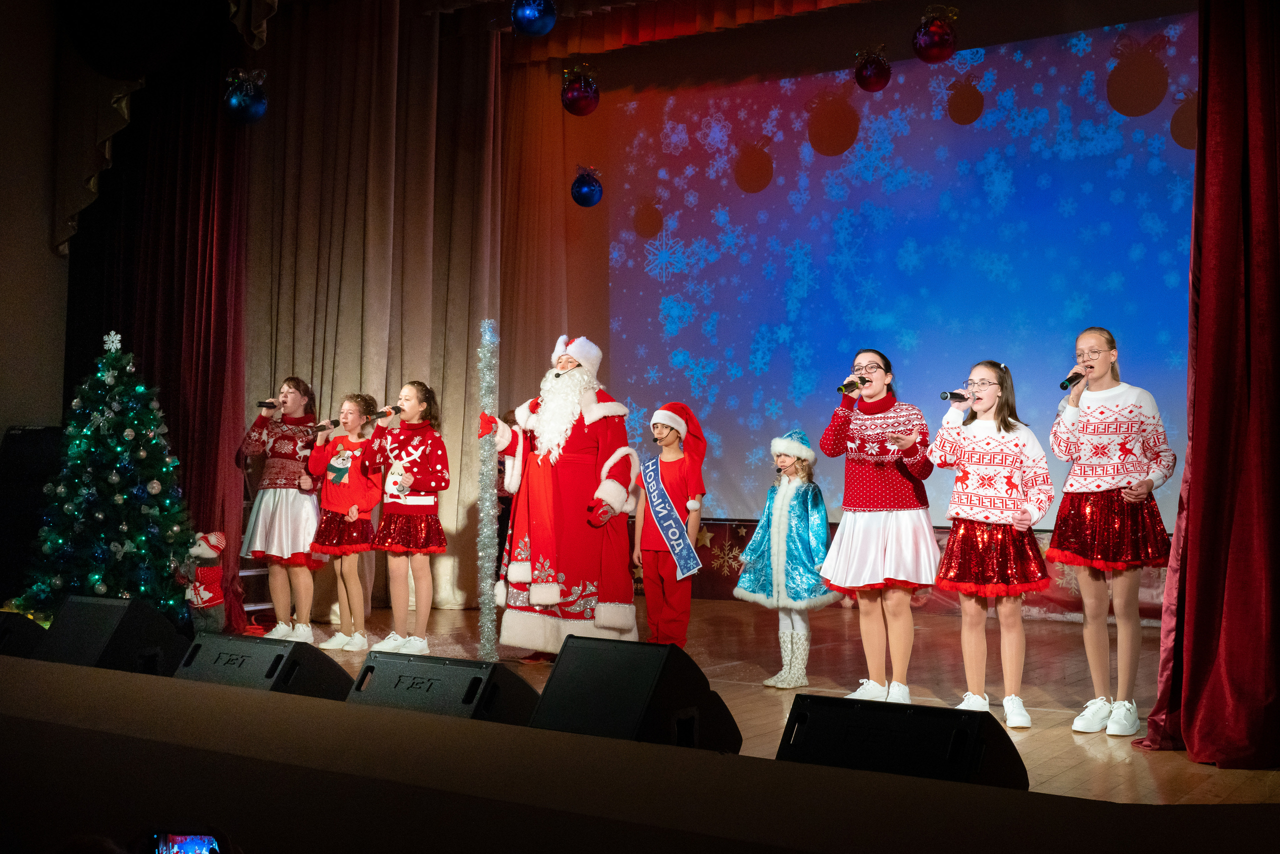 Новогодний концерт ДК Кабардинка. Жизнь курорта Кабардинка в фотографиях