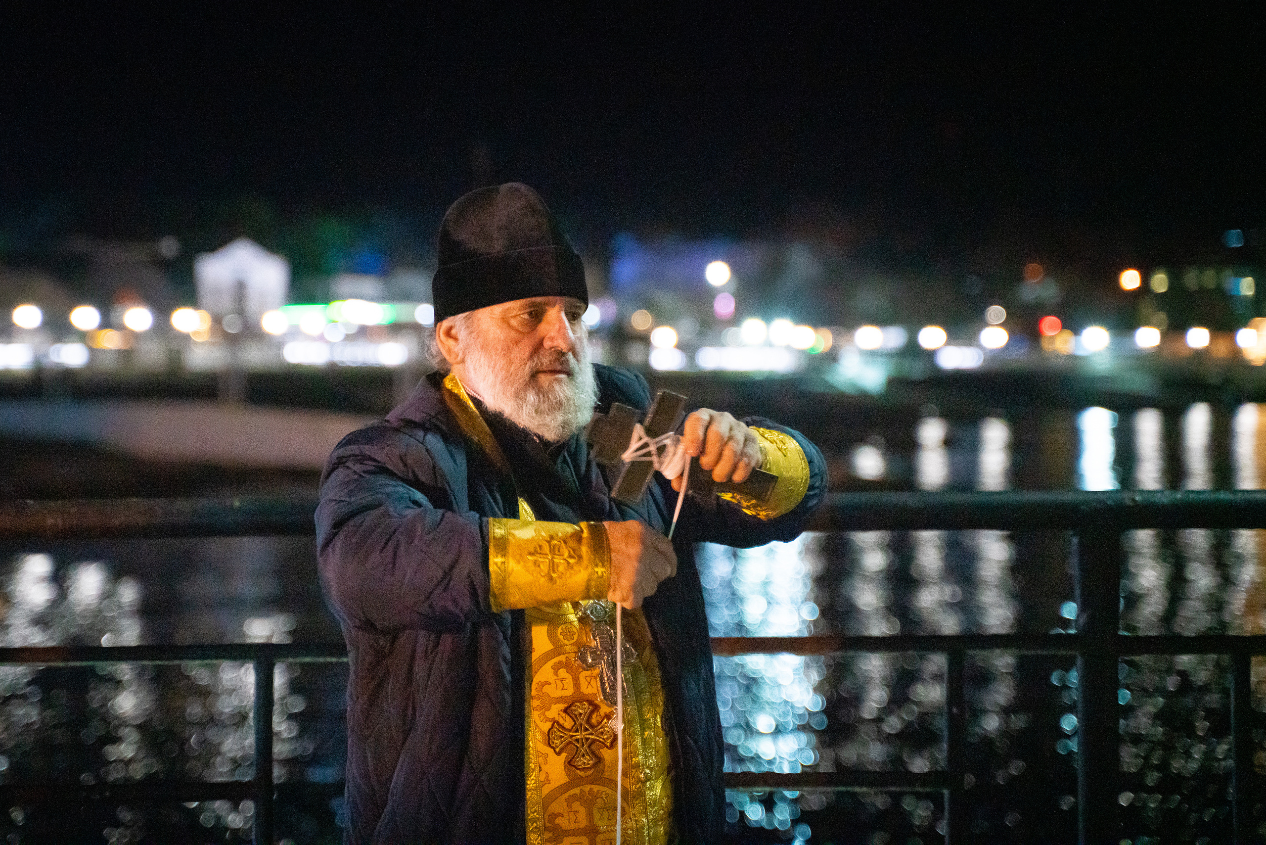 Крещение. Жизнь курорта Кабардинка в фотографиях