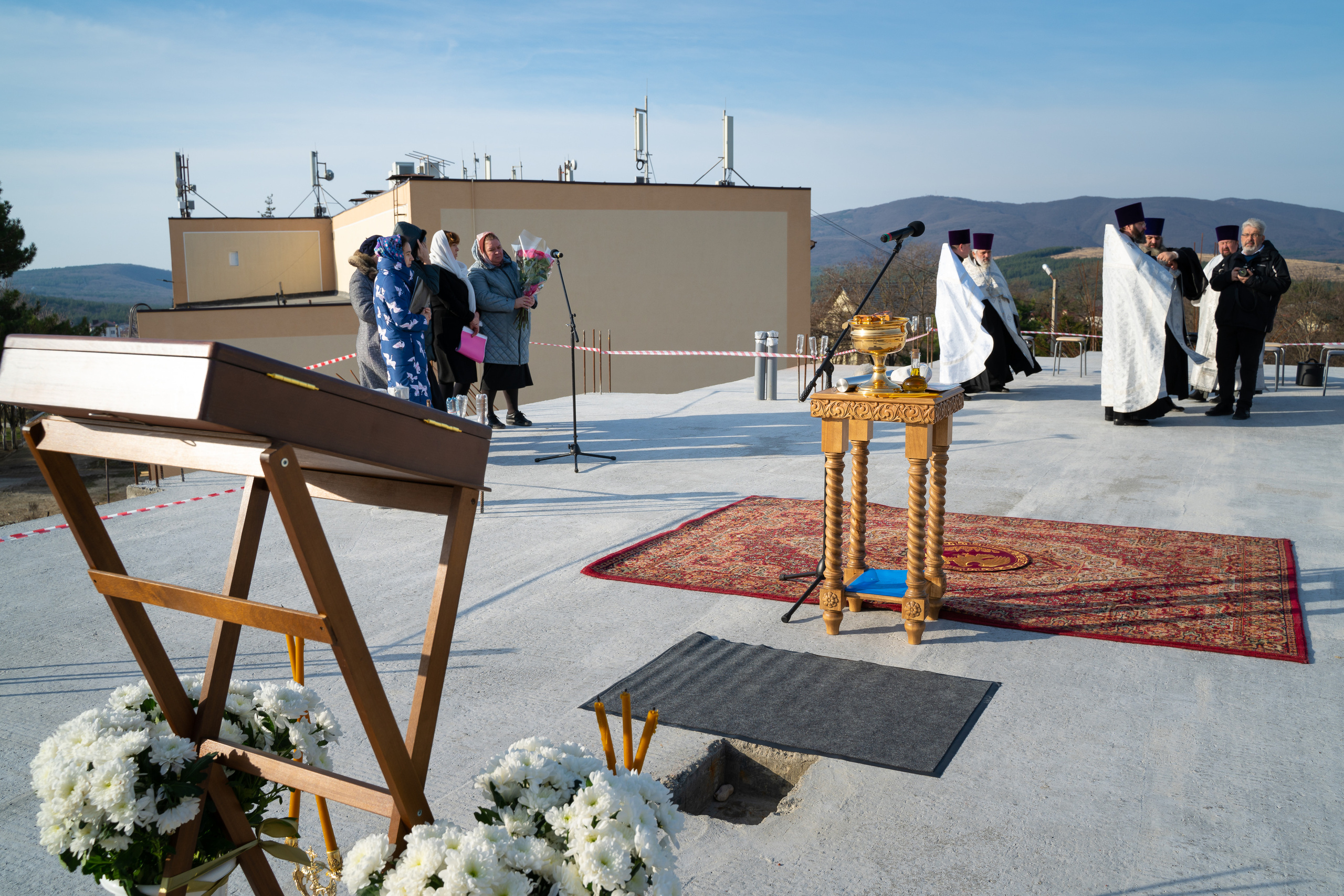 Закладка камня. Жизнь курорта Кабардинка в фотографиях