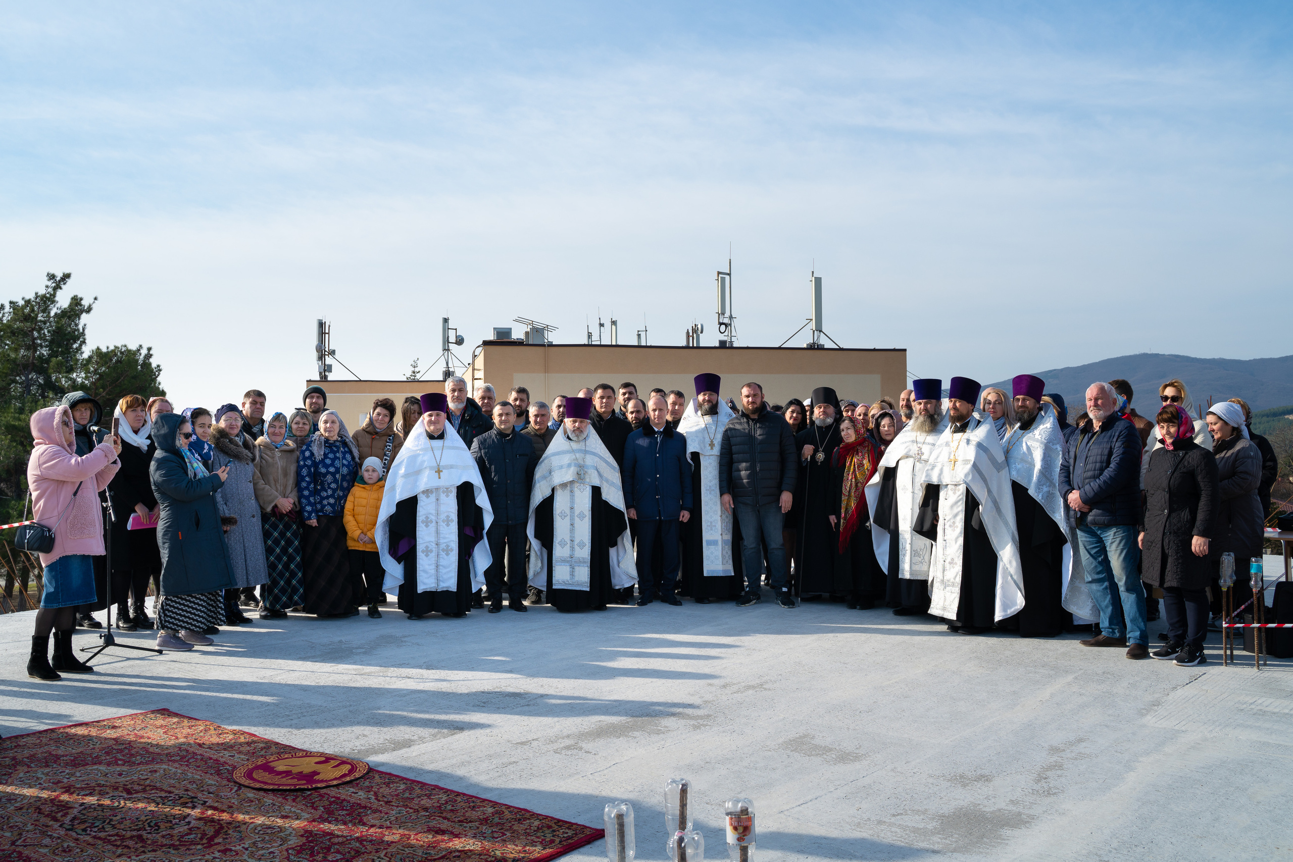 Закладка камня. Жизнь курорта Кабардинка в фотографиях