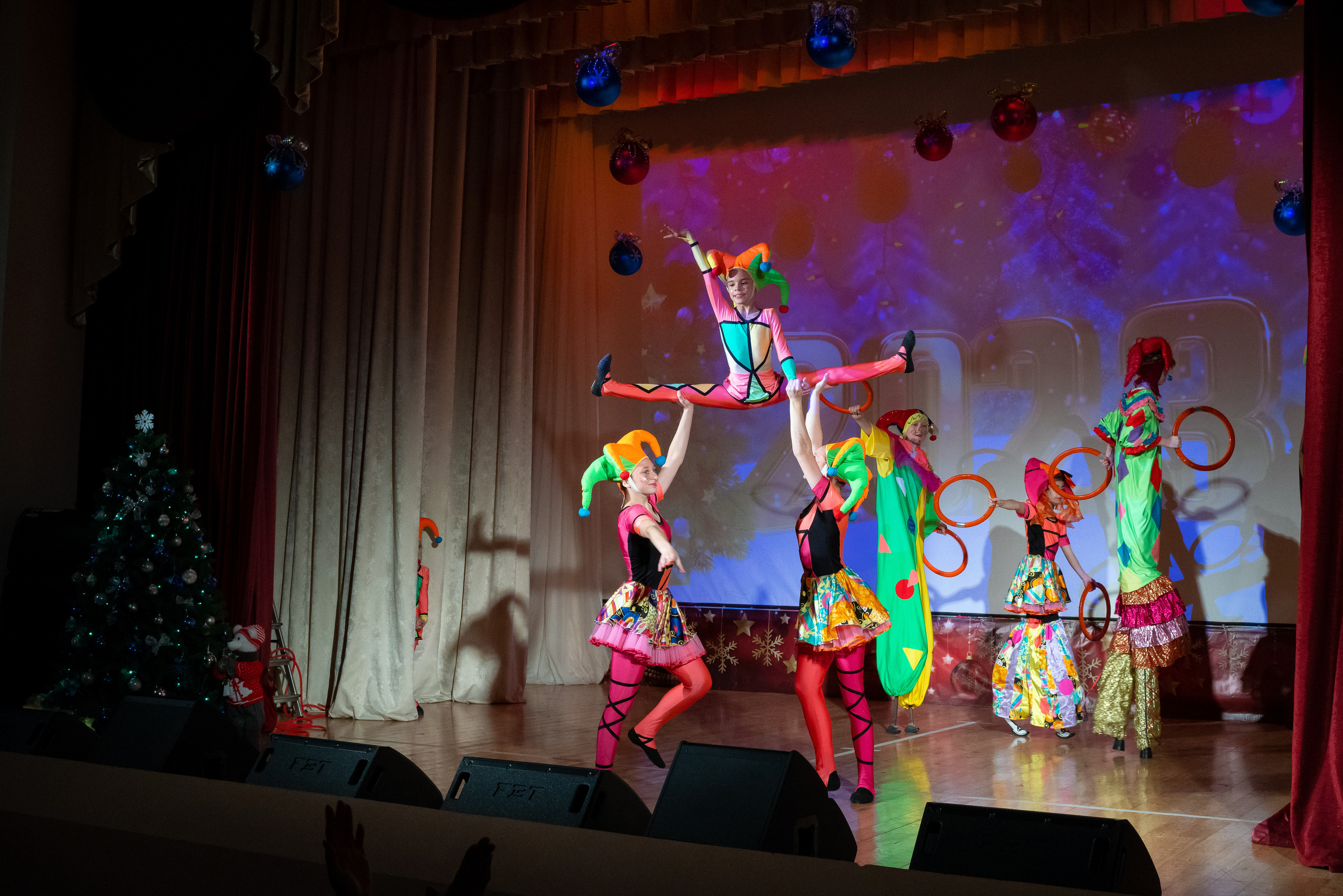 Новогодний концерт ДК Кабардинка. Жизнь курорта Кабардинка в фотографиях