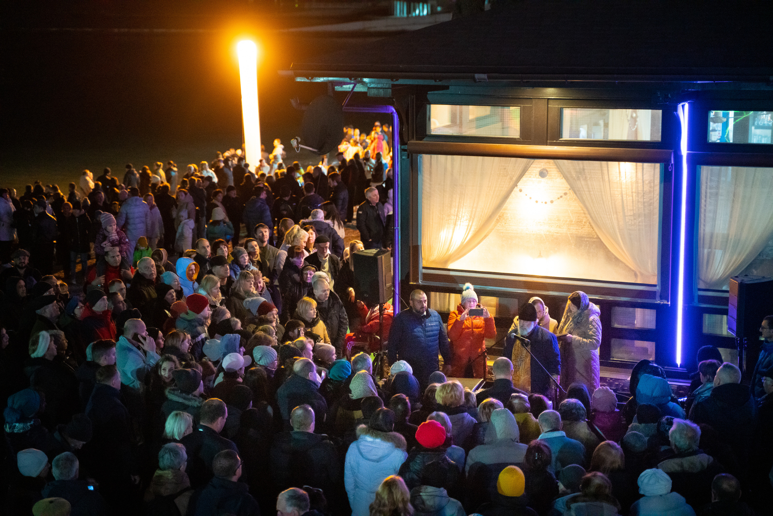 Крещение. Жизнь курорта Кабардинка в фотографиях