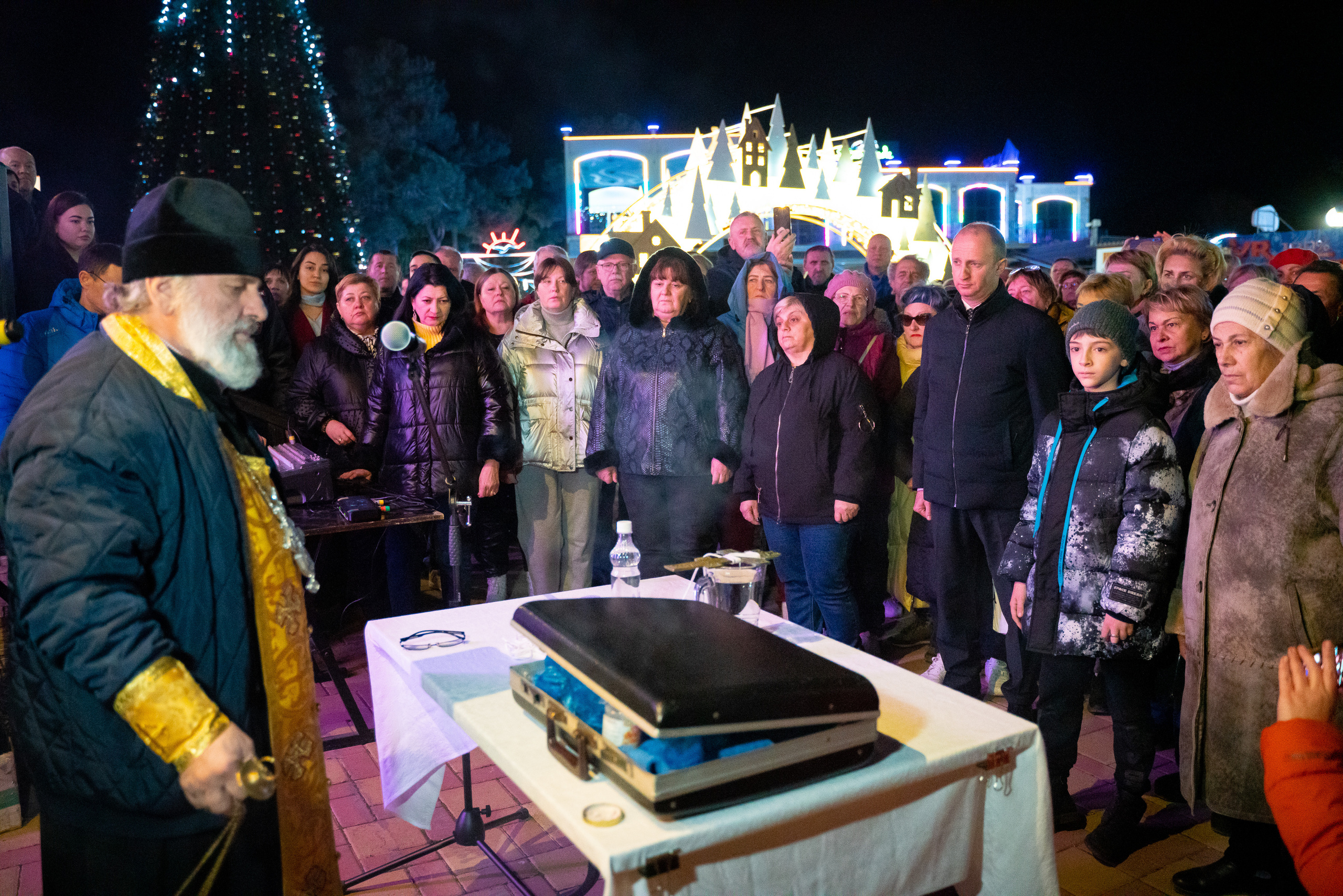 Крещение. Жизнь курорта Кабардинка в фотографиях