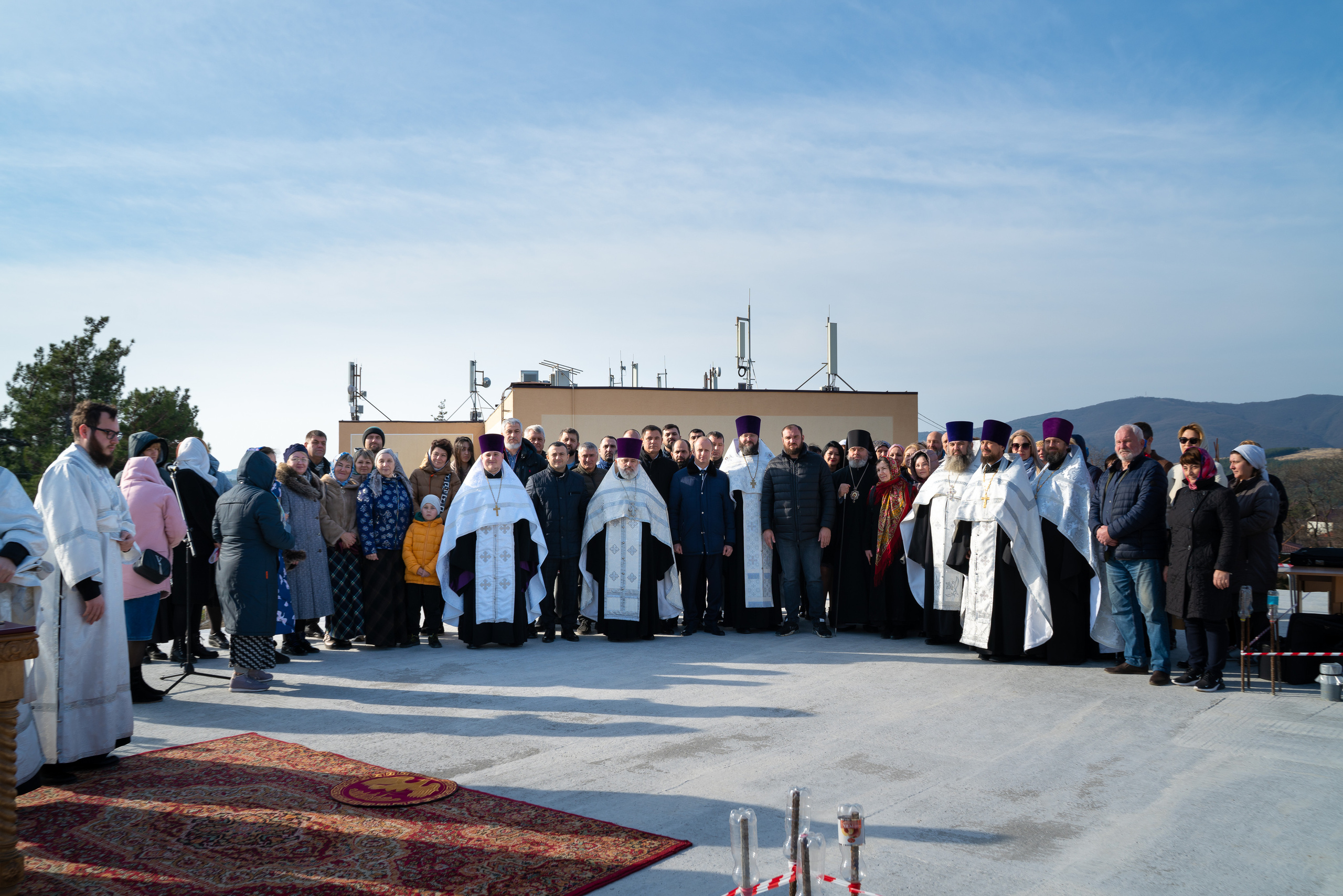 Закладка камня. Жизнь курорта Кабардинка в фотографиях