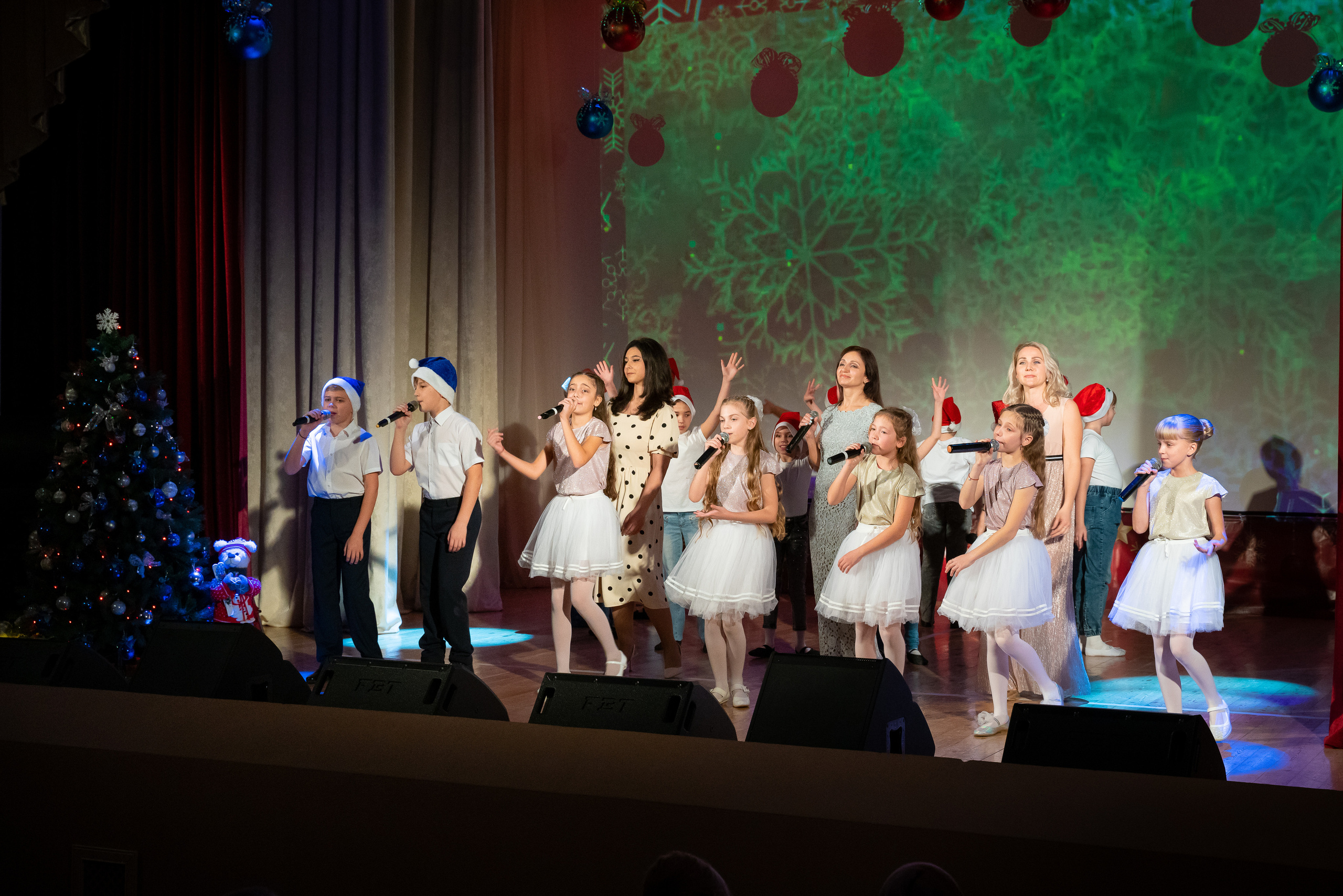 Новогодний концерт ДК Кабардинка. Жизнь курорта Кабардинка в фотографиях
