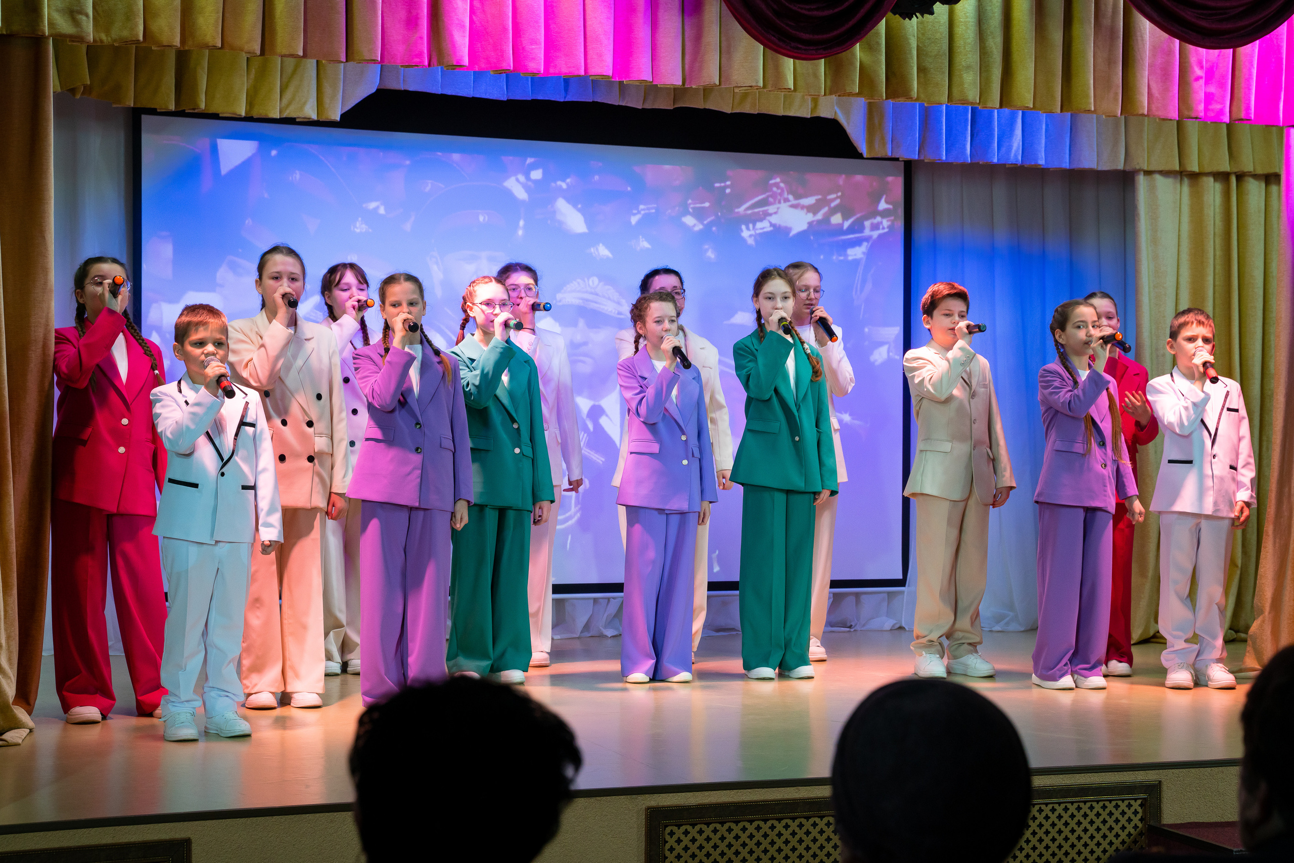 Концерт на 23 февраля с. Виноградное. Жизнь курорта Кабардинка в фотографиях