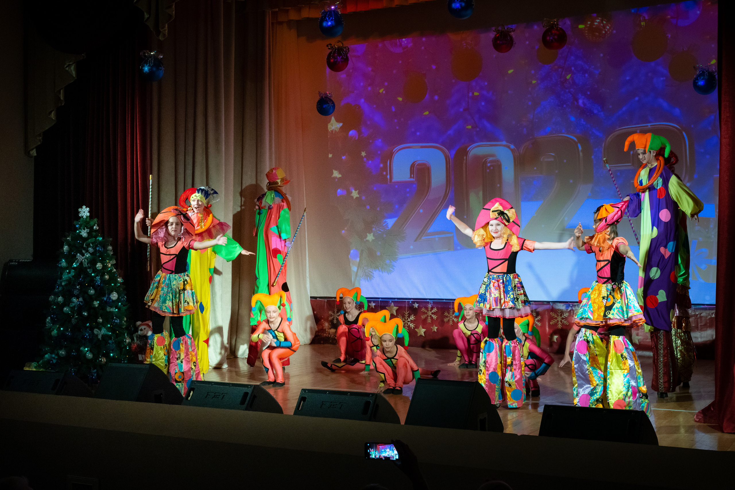 Новогодний концерт ДК Кабардинка. Жизнь курорта Кабардинка в фотографиях