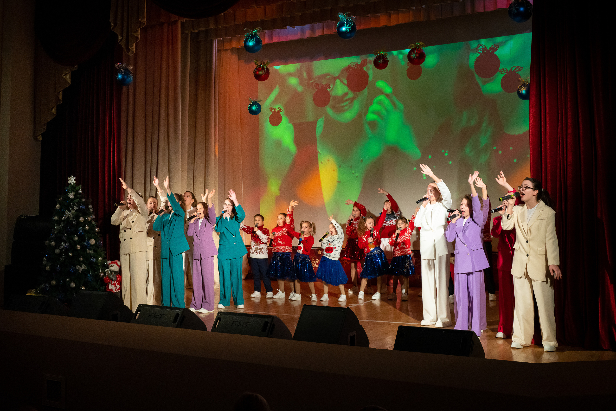 Новогодний концерт ДК Кабардинка. Жизнь курорта Кабардинка в фотографиях