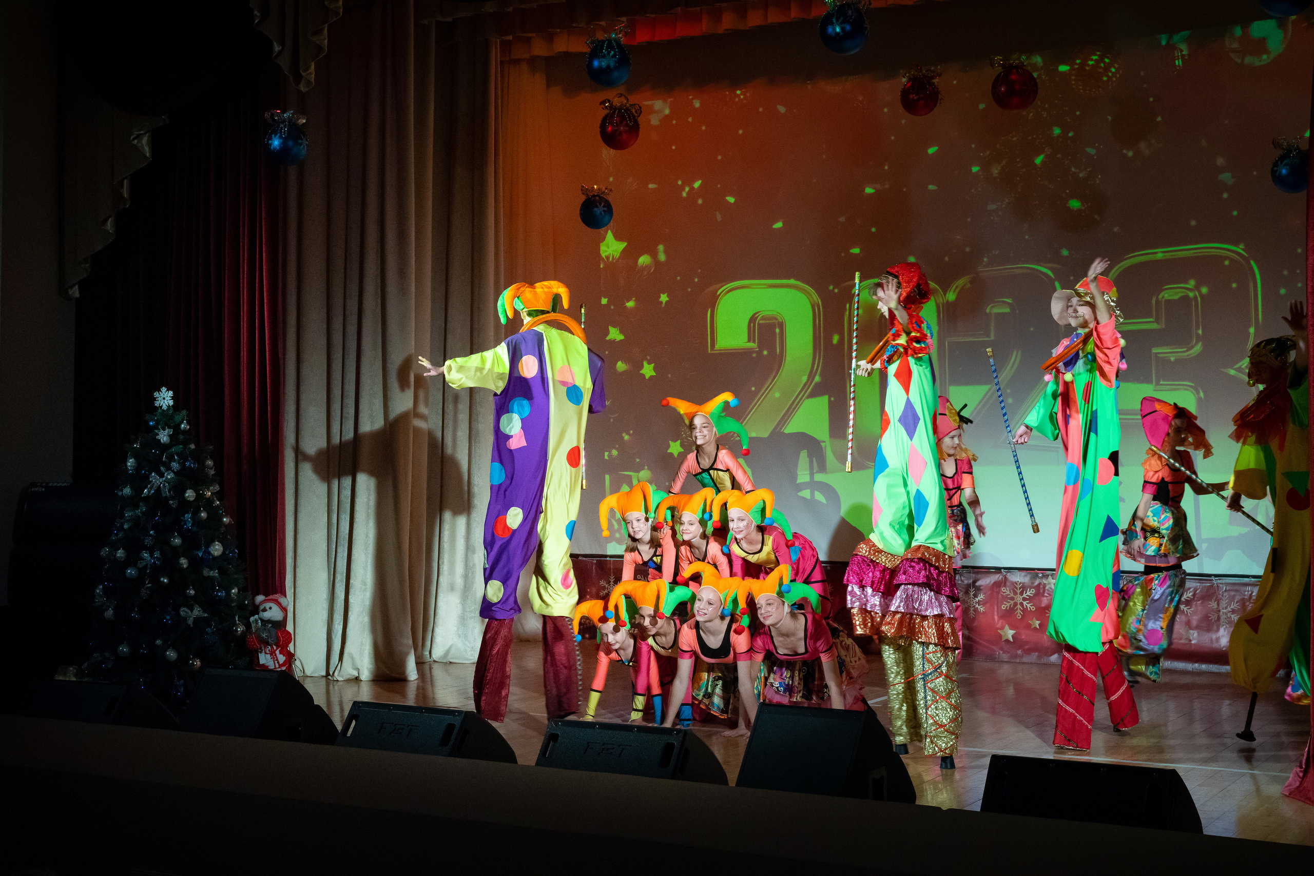 Новогодний концерт ДК Кабардинка. Жизнь курорта Кабардинка в фотографиях