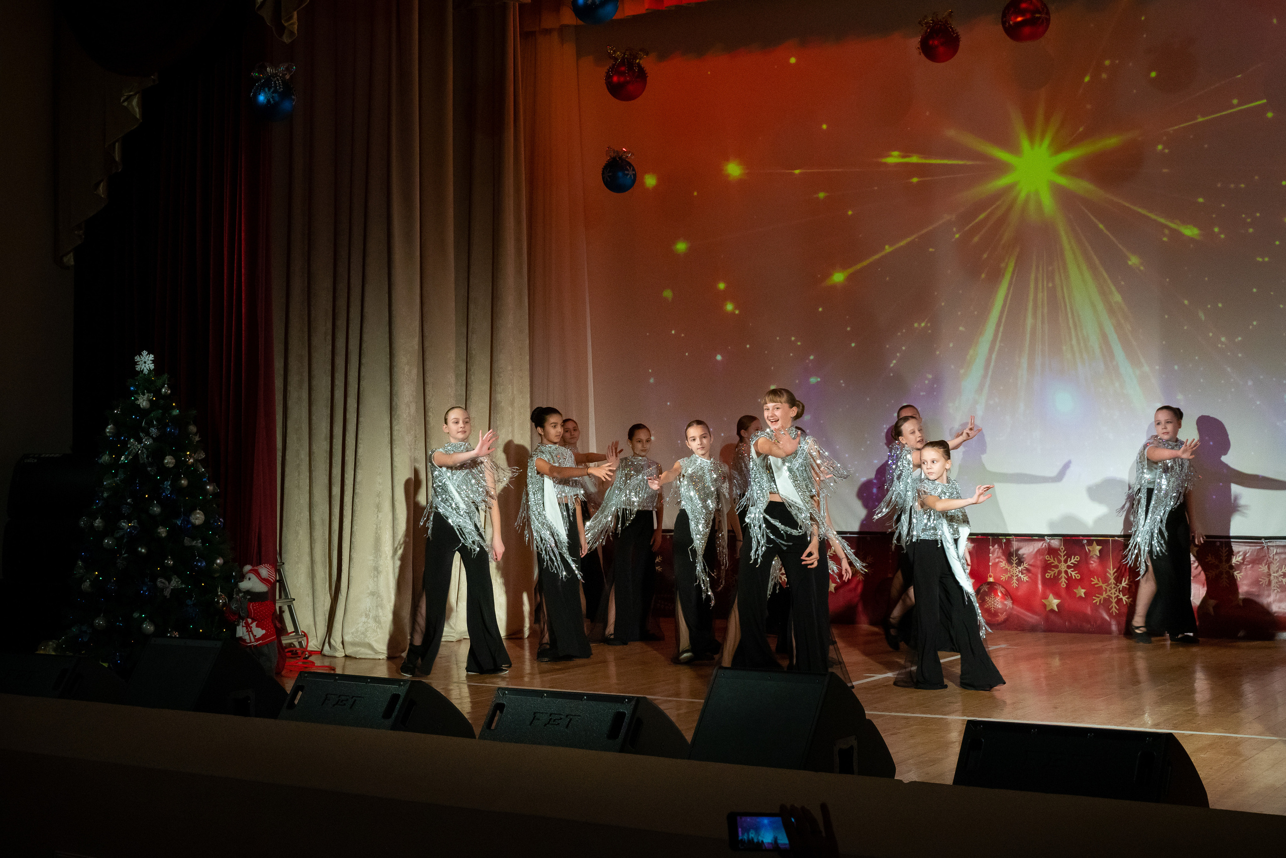 Новогодний концерт ДК Кабардинка. Жизнь курорта Кабардинка в фотографиях