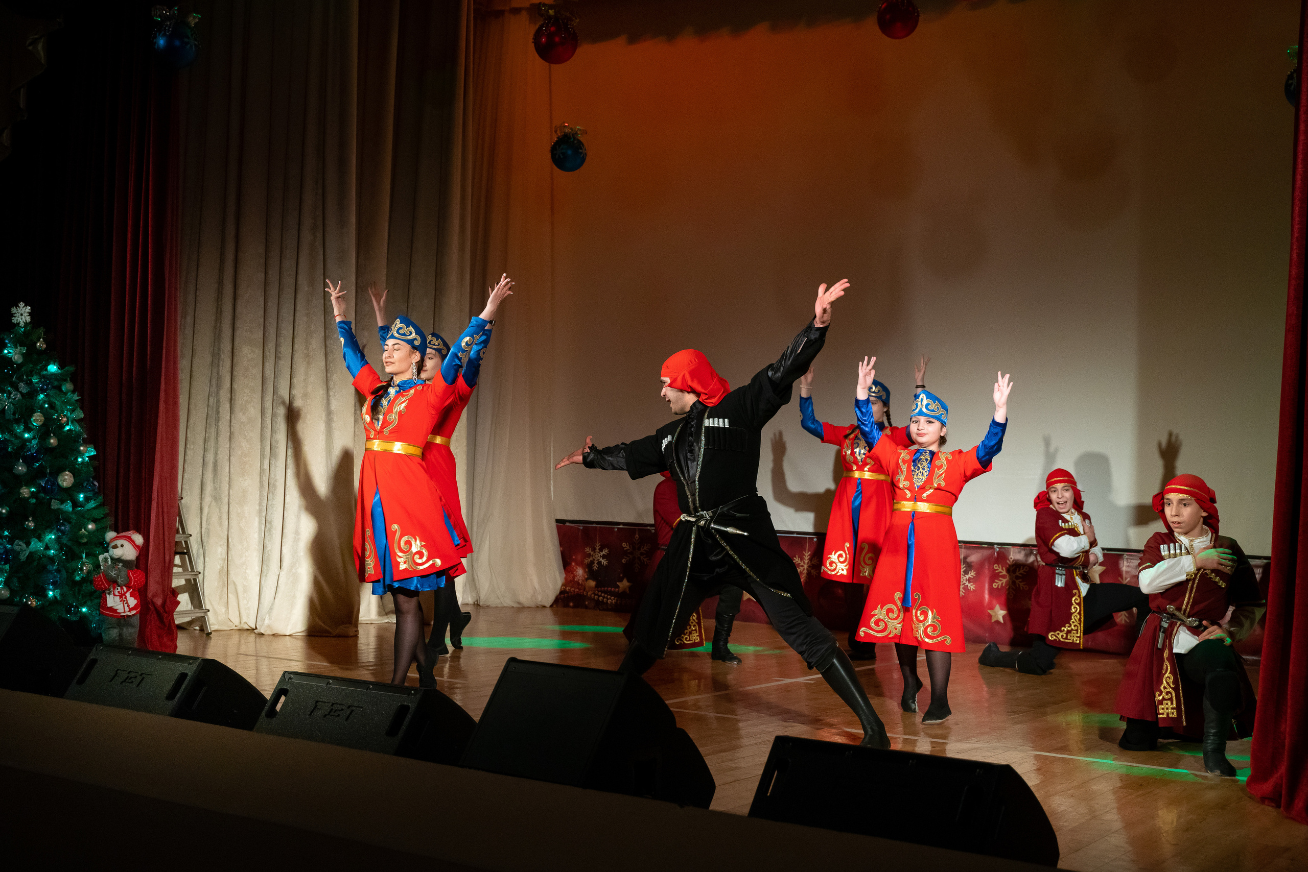 Новогодний концерт ДК Кабардинка. Жизнь курорта Кабардинка в фотографиях