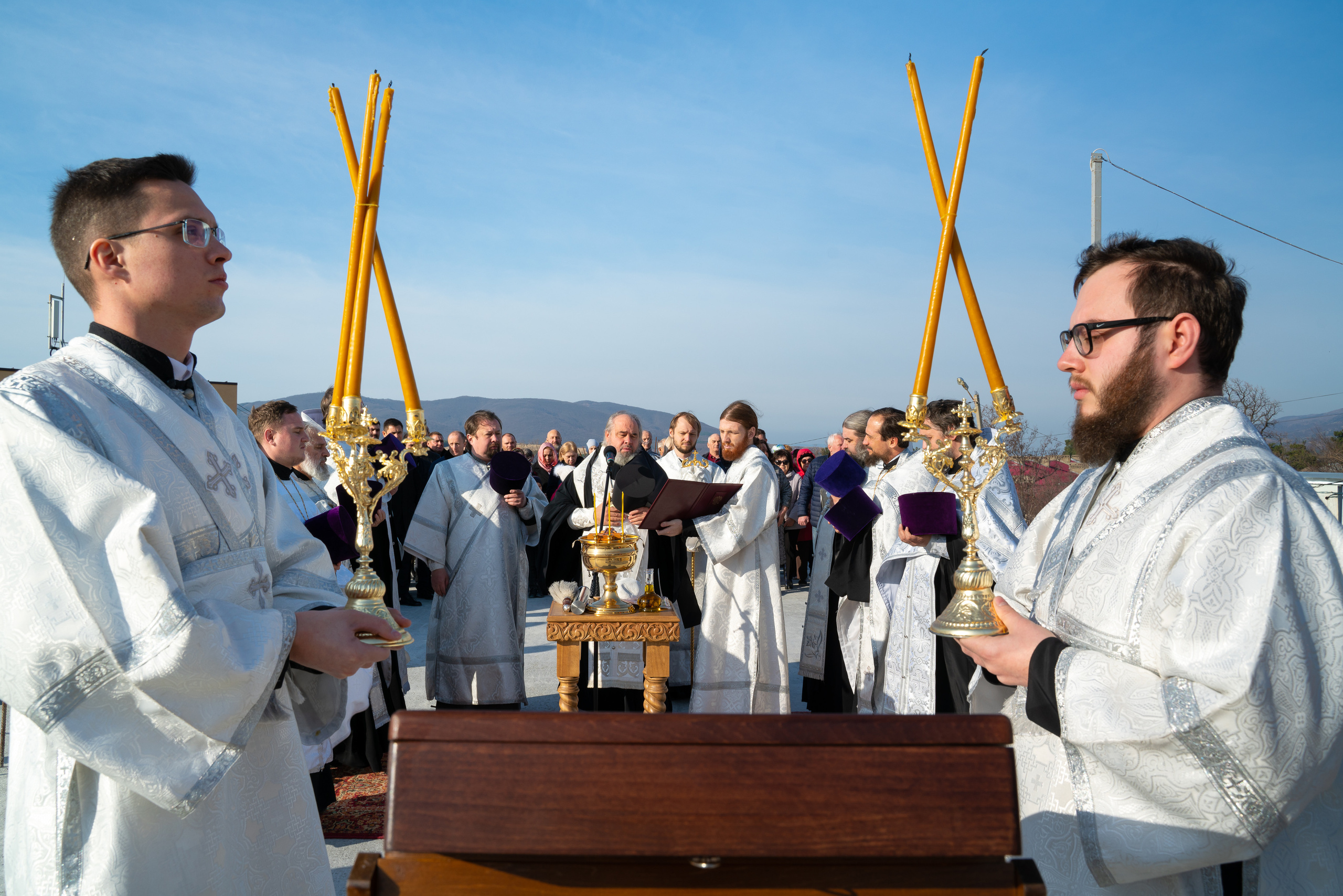 Закладка камня. Жизнь курорта Кабардинка в фотографиях