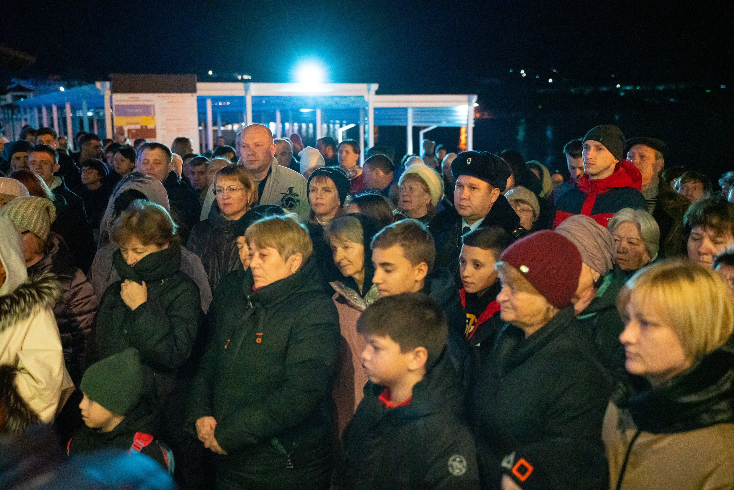 Крещение. Жизнь курорта Кабардинка в фотографиях