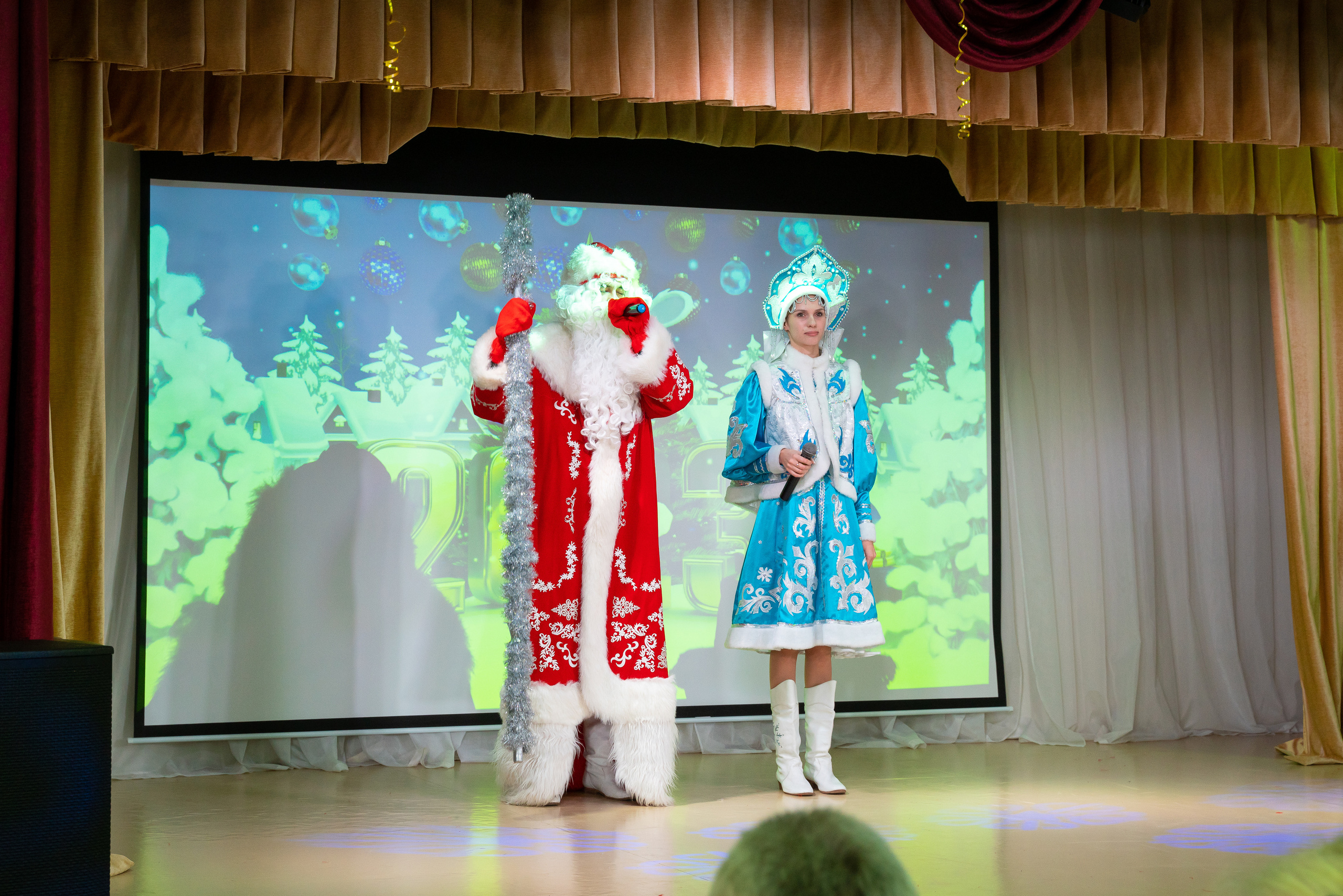 Новогодний концерт, с. Виноградное. Жизнь курорта Кабардинка в фотографиях