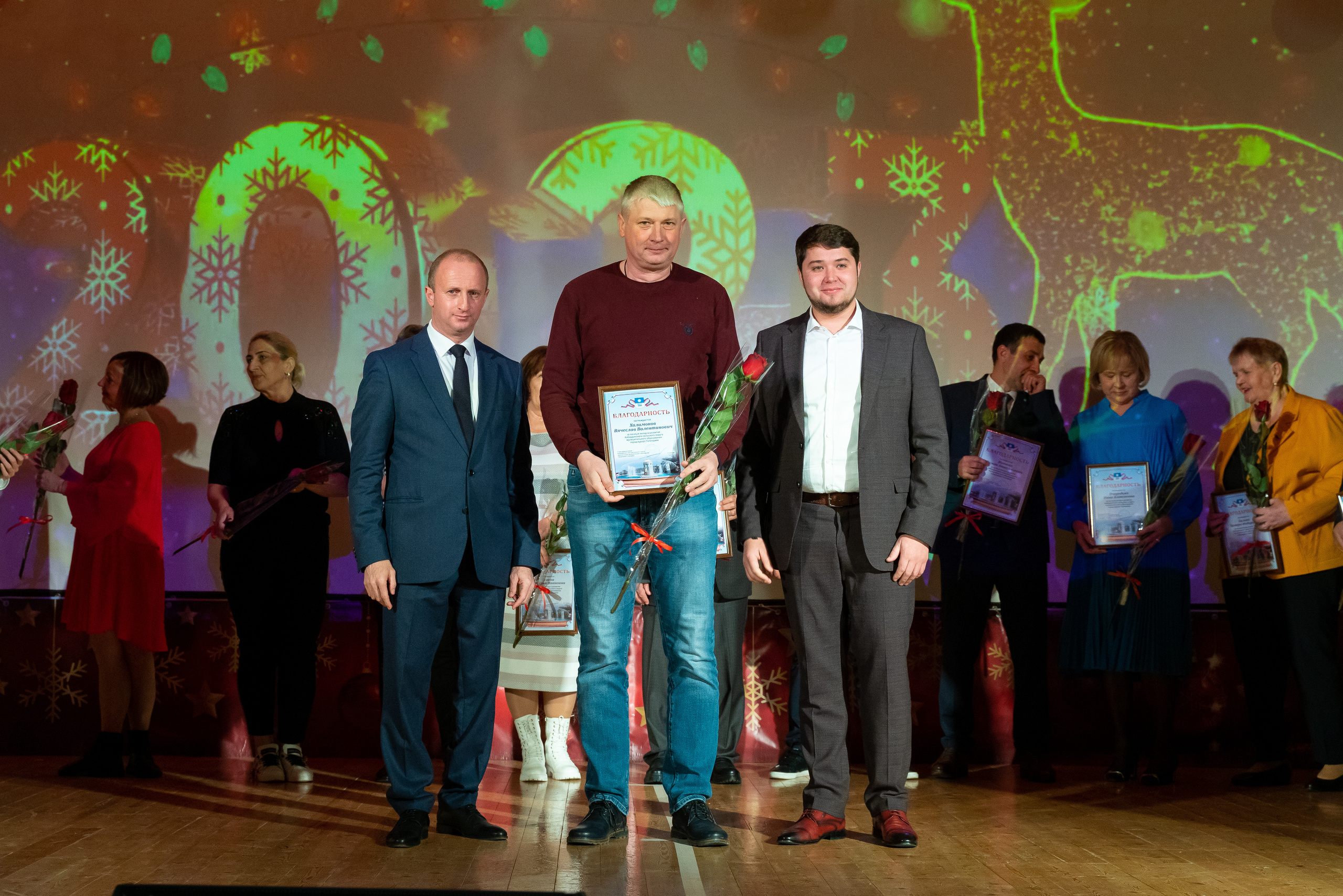 Новогодний концерт ДК Кабардинка. Жизнь курорта Кабардинка в фотографиях