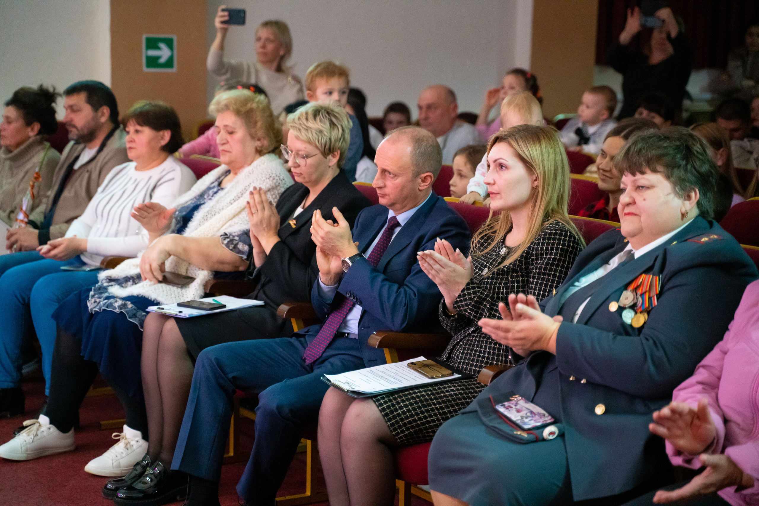 Концерт на 23 февраля с. Виноградное. Жизнь курорта Кабардинка в фотографиях