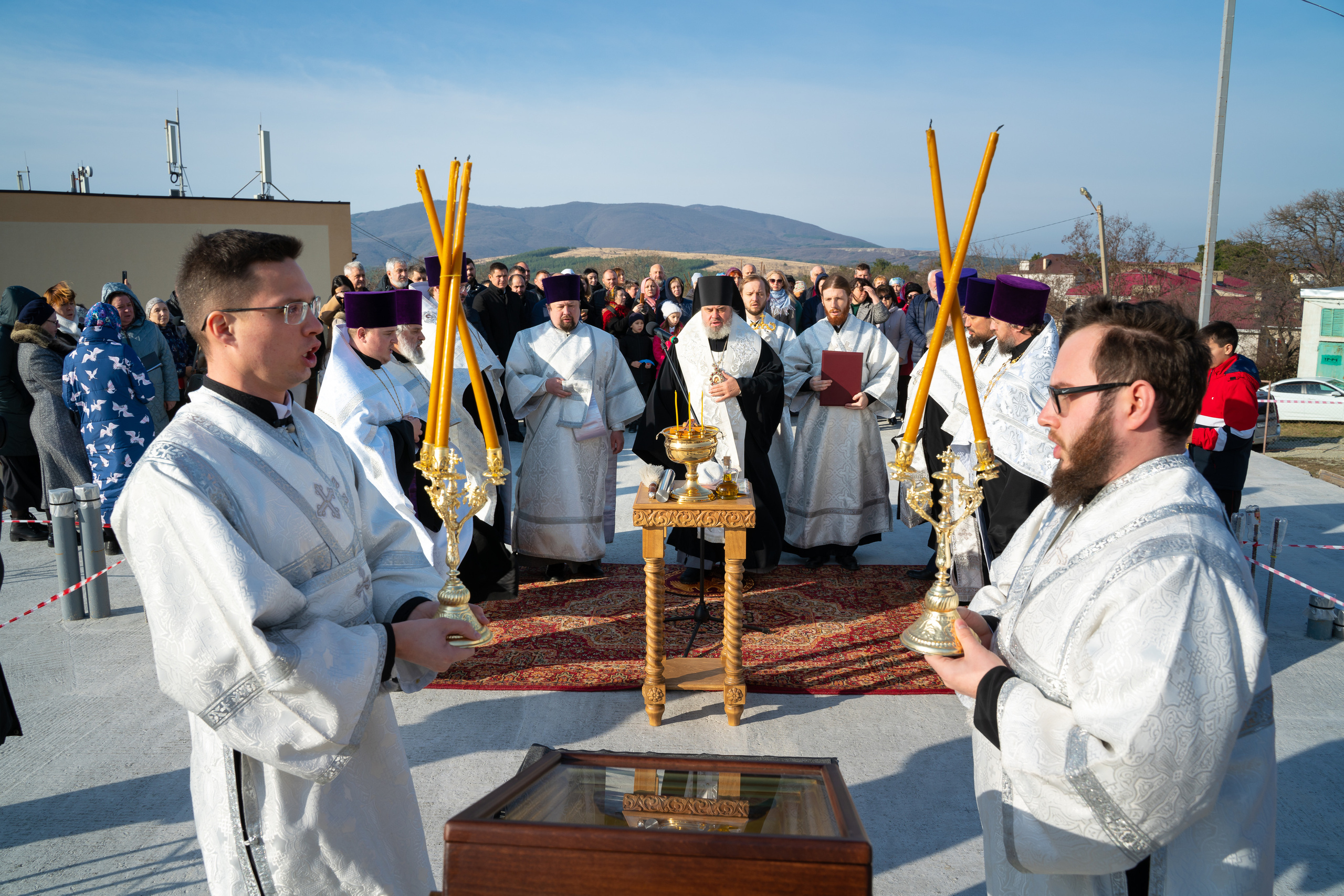 Закладка камня. Жизнь курорта Кабардинка в фотографиях