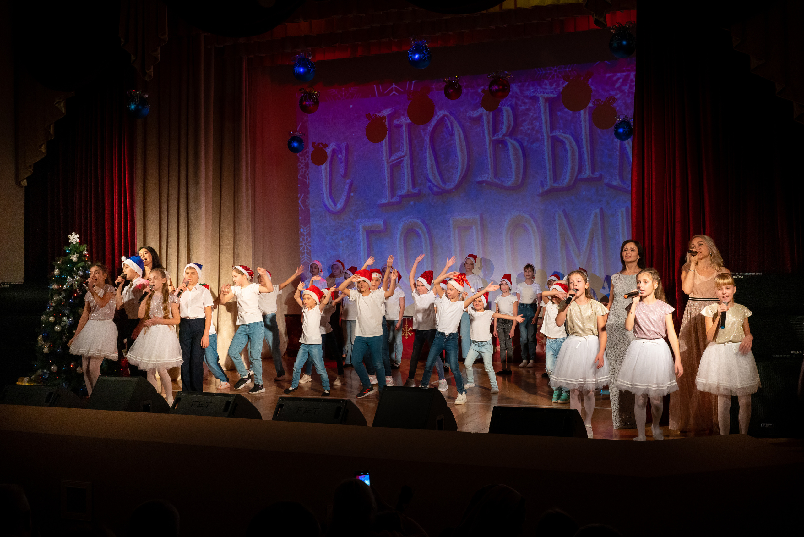 Новогодний концерт ДК Кабардинка. Жизнь курорта Кабардинка в фотографиях