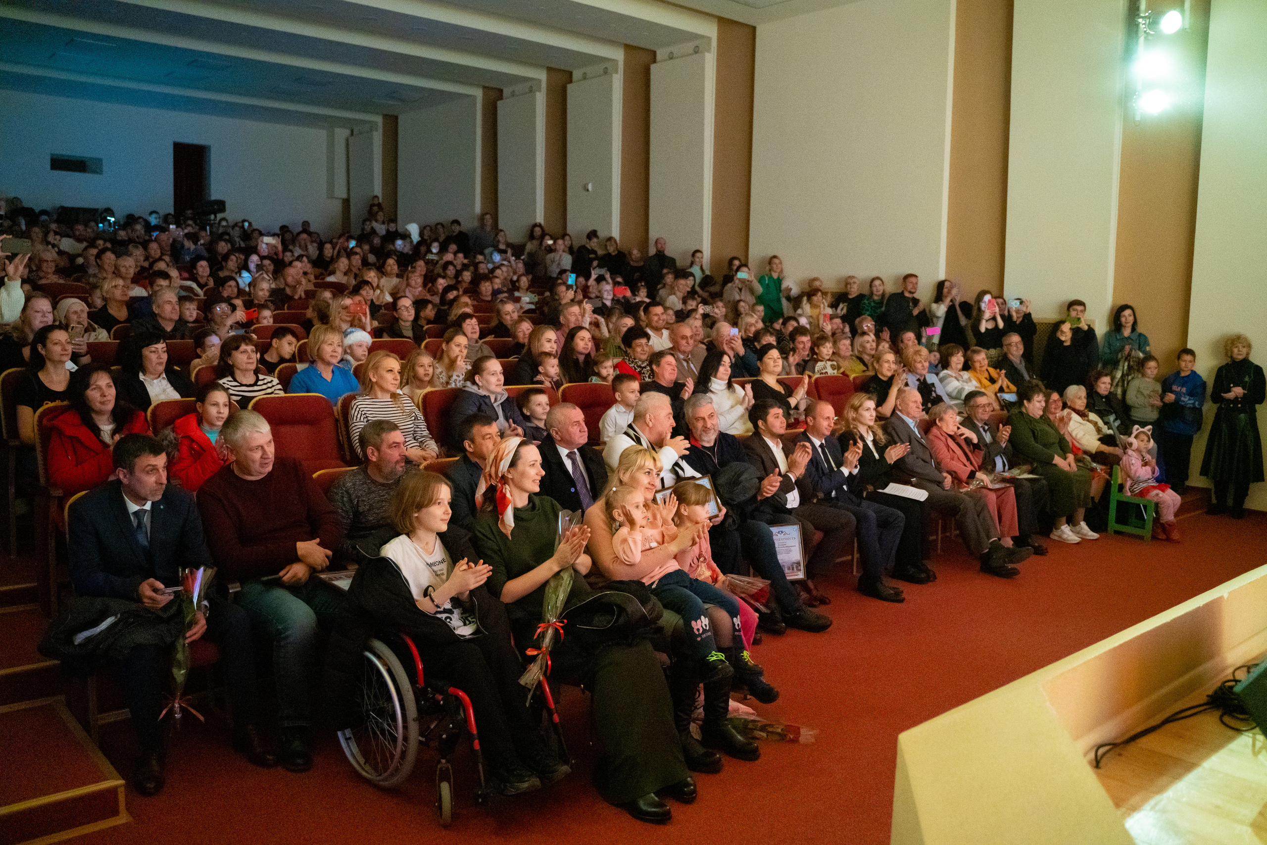Новогодний концерт ДК Кабардинка. Жизнь курорта Кабардинка в фотографиях
