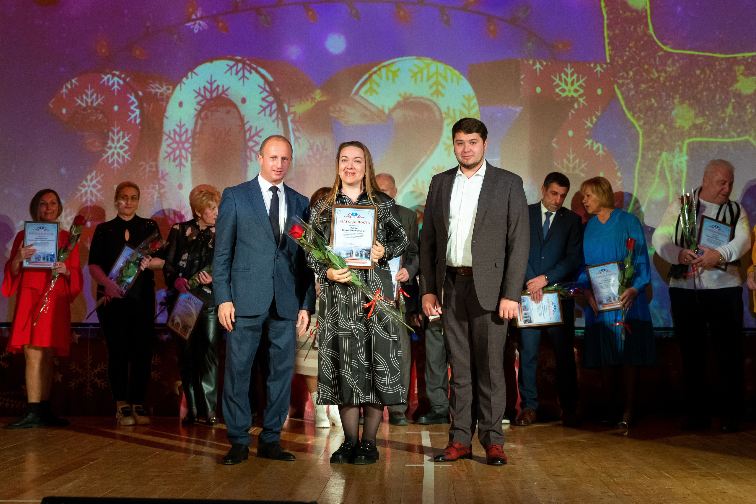 Новогодний концерт ДК Кабардинка. Жизнь курорта Кабардинка в фотографиях