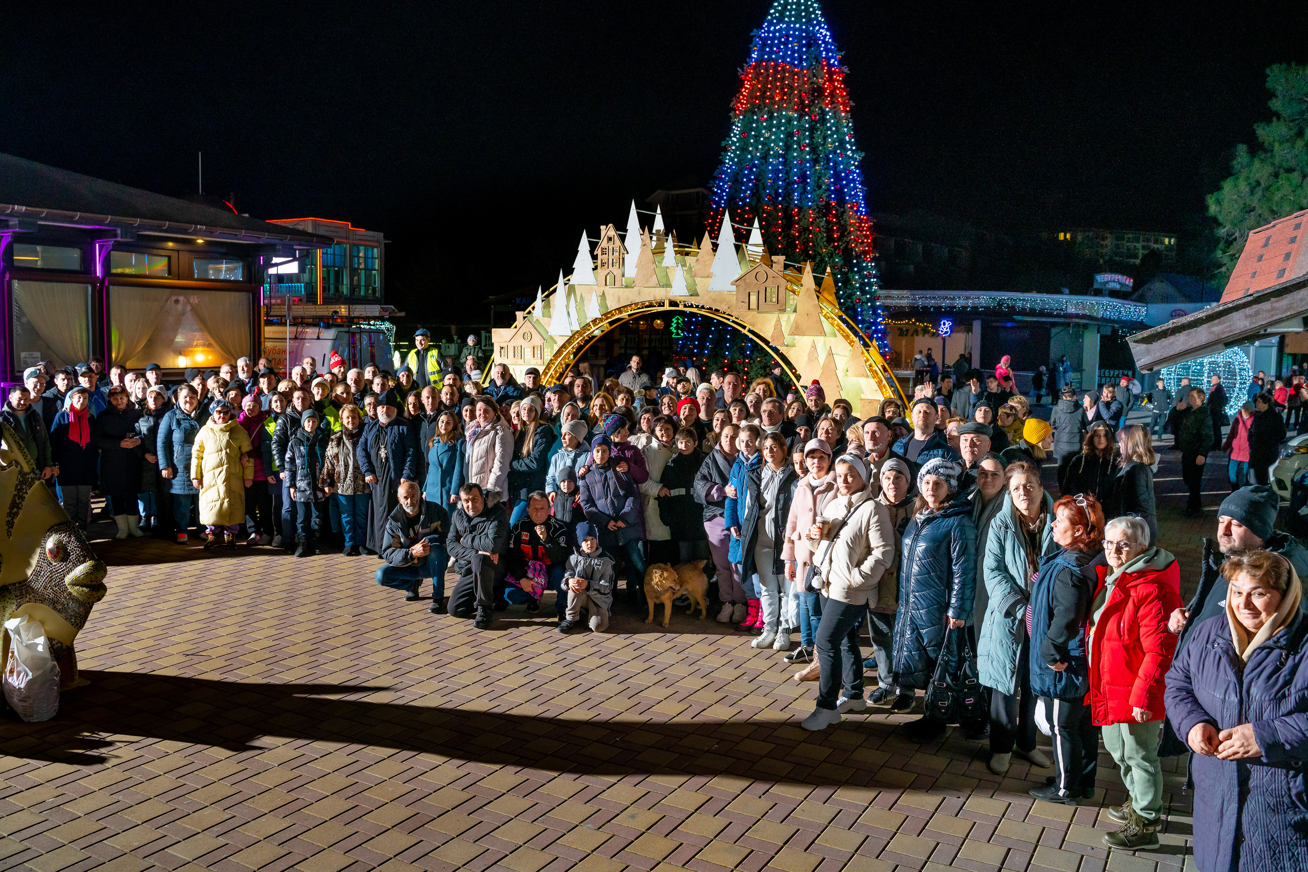 Крещение. Жизнь курорта Кабардинка в фотографиях