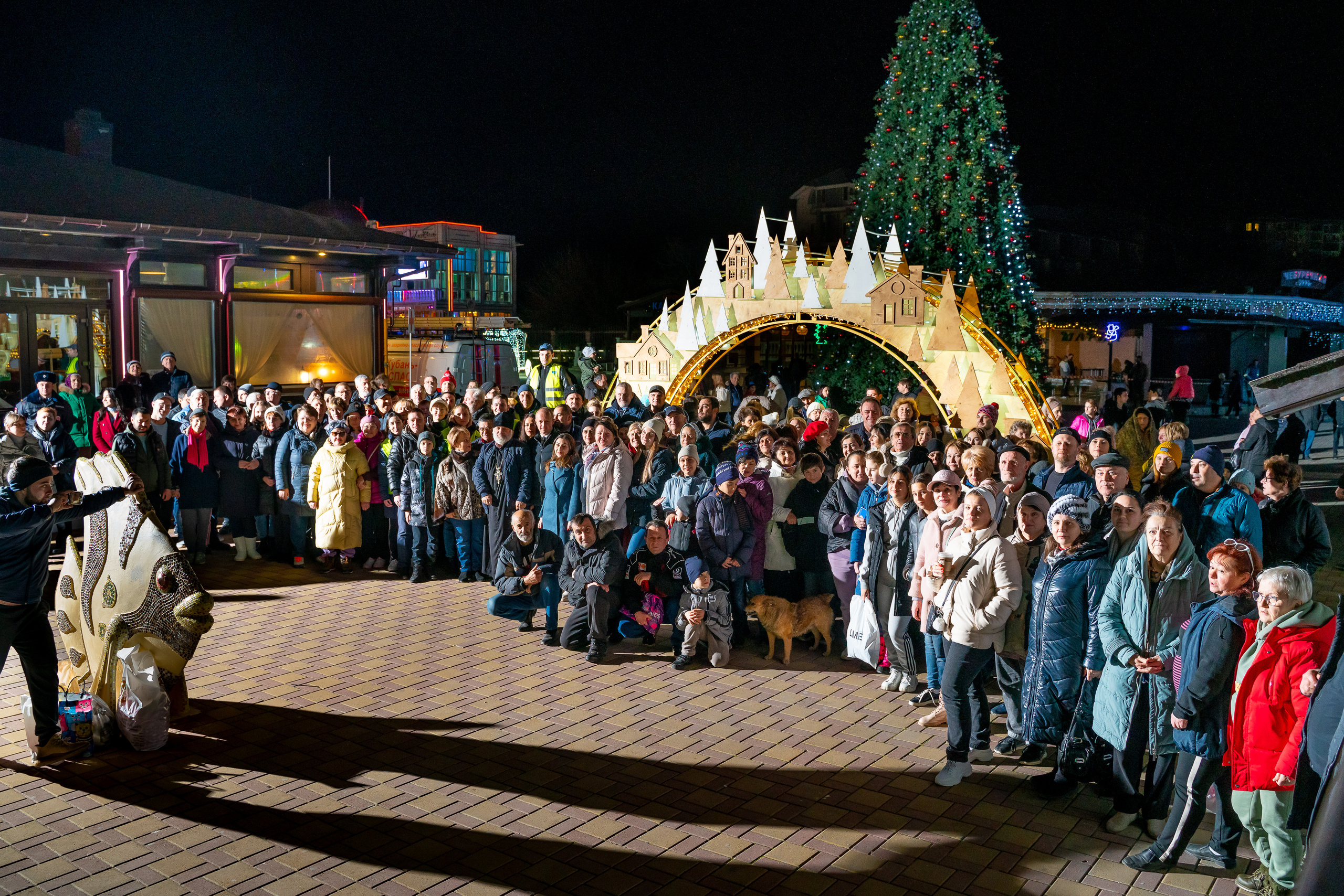 Крещение. Жизнь курорта Кабардинка в фотографиях