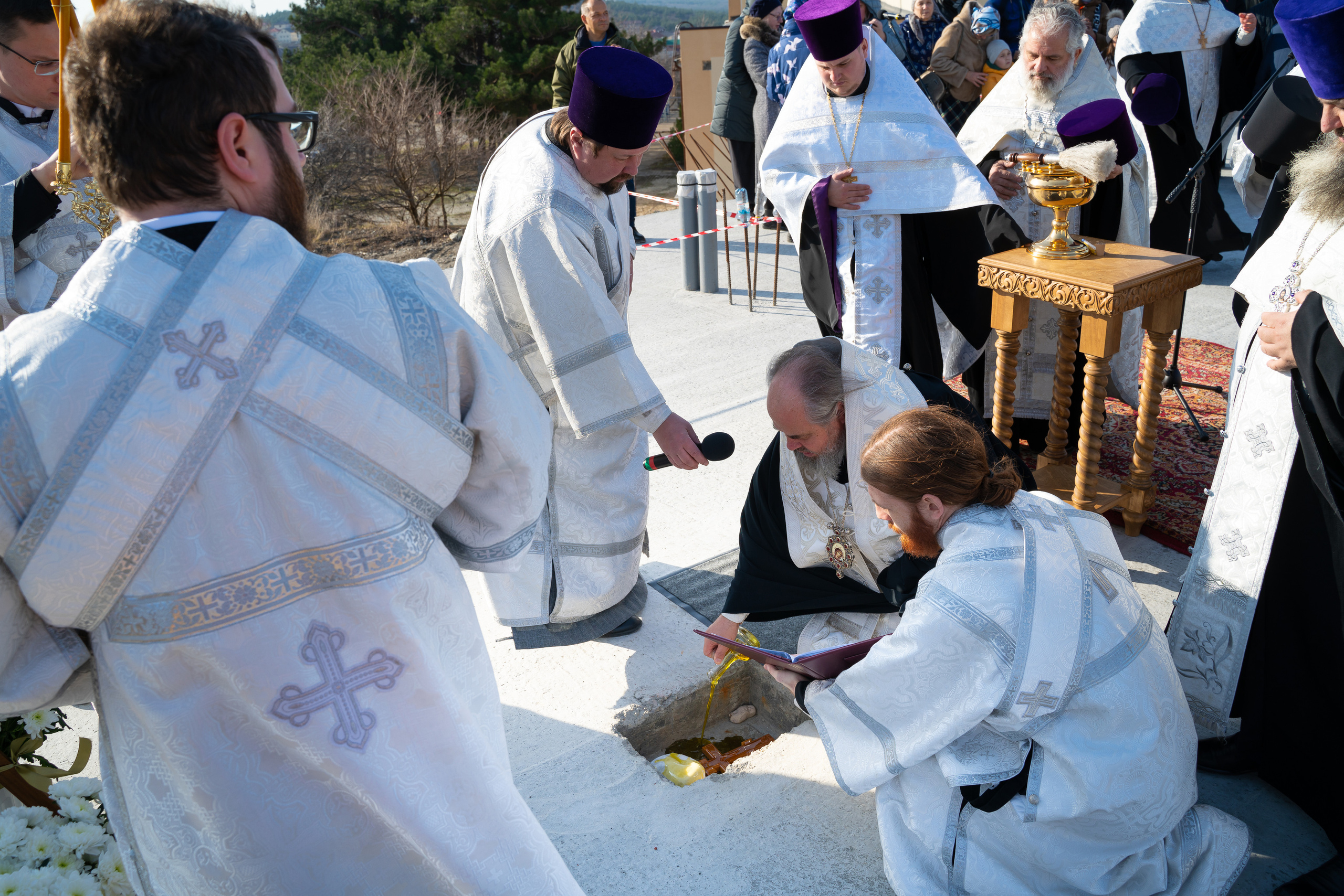 Закладка камня. Жизнь курорта Кабардинка в фотографиях