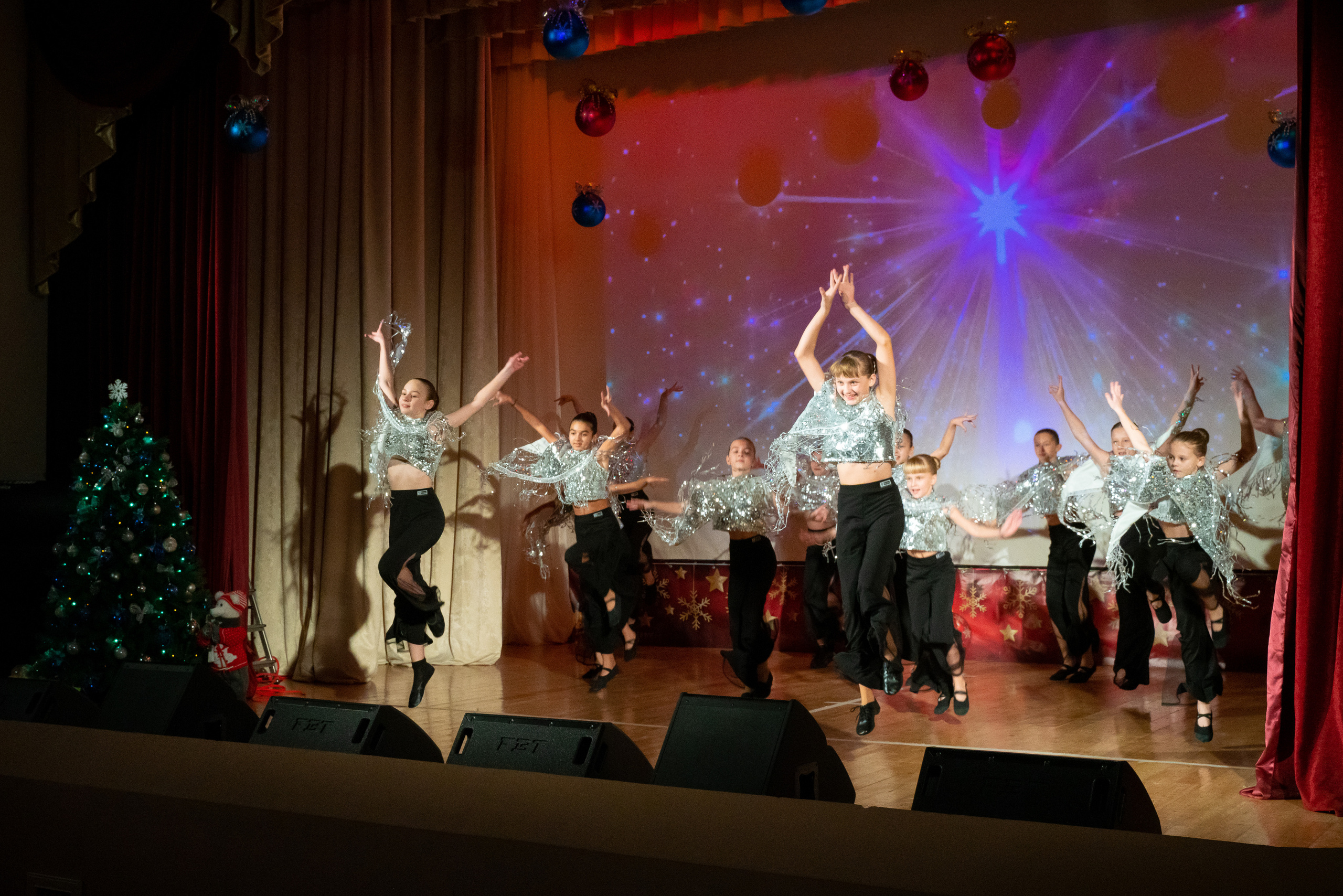 Новогодний концерт ДК Кабардинка. Жизнь курорта Кабардинка в фотографиях