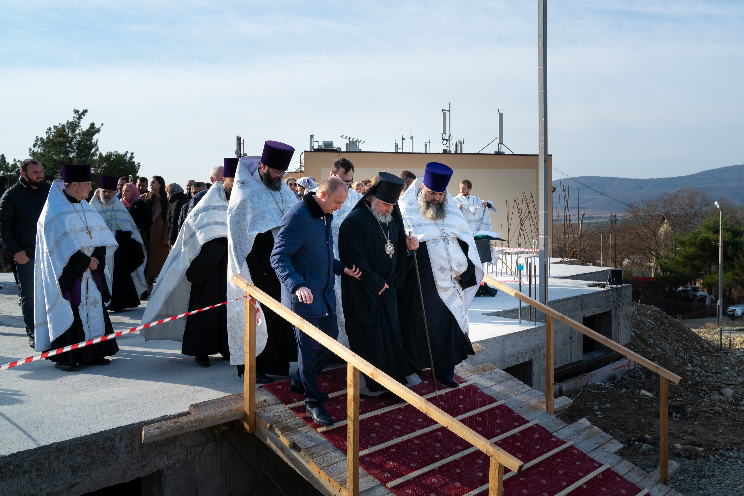 Закладка камня. Жизнь курорта Кабардинка в фотографиях