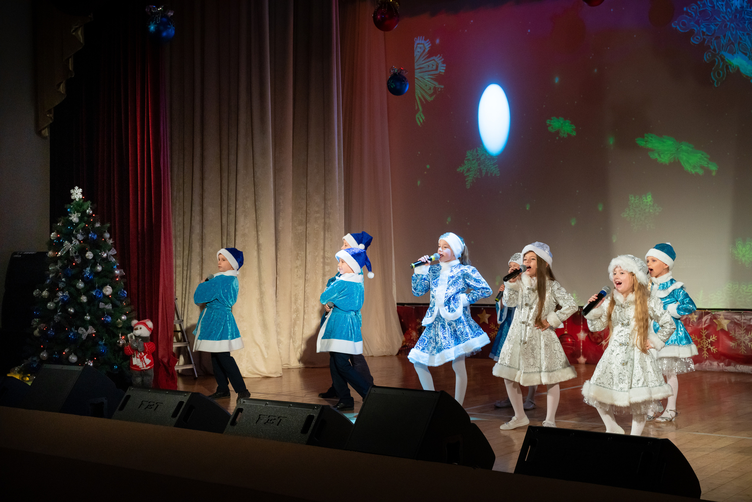 Новогодний концерт ДК Кабардинка. Жизнь курорта Кабардинка в фотографиях