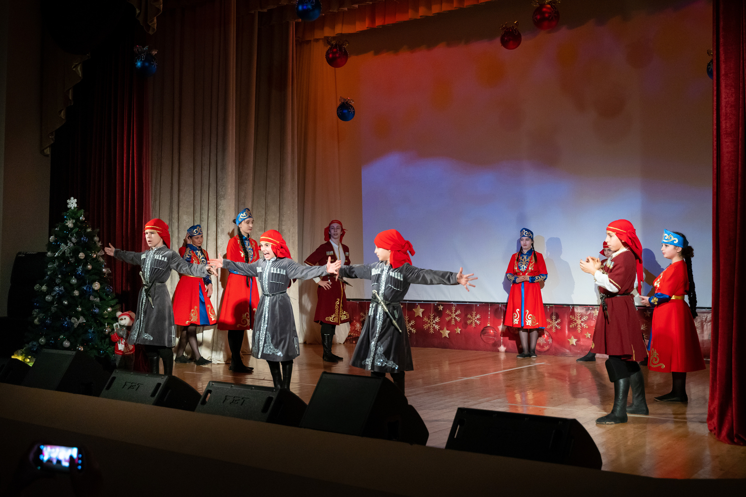 Новогодний концерт ДК Кабардинка. Жизнь курорта Кабардинка в фотографиях